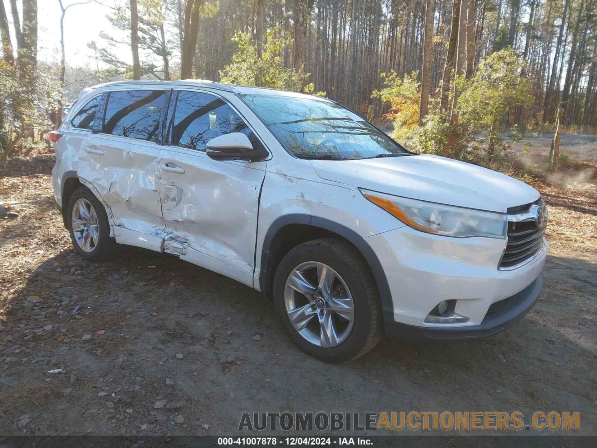 5TDDKRFH5GS298372 TOYOTA HIGHLANDER 2016