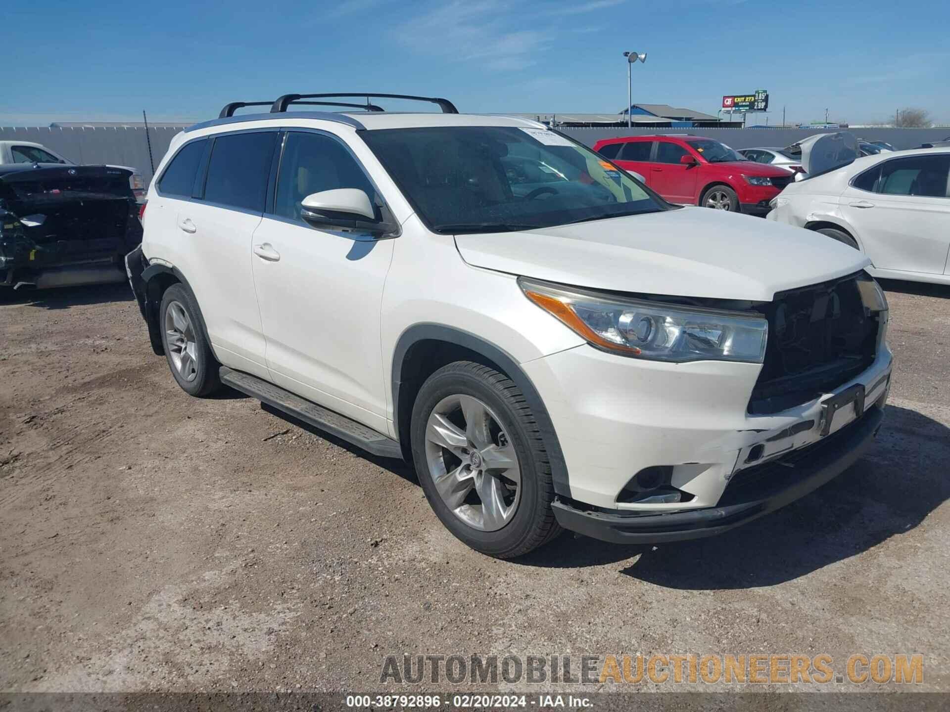 5TDDKRFH5GS304090 TOYOTA HIGHLANDER 2016