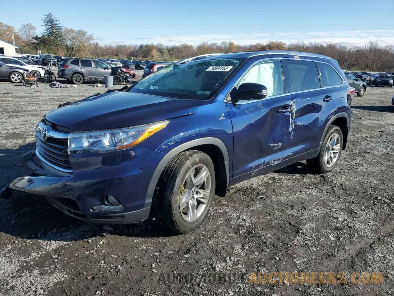 5TDDKRFH5GS310018 TOYOTA HIGHLANDER 2016