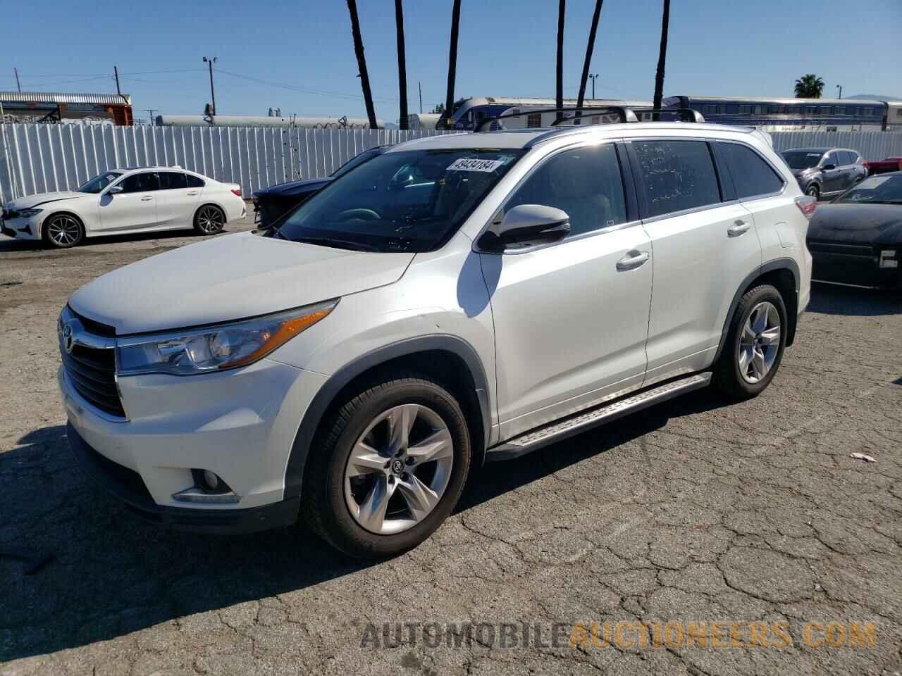 5TDDKRFH5GS325392 TOYOTA HIGHLANDER 2016