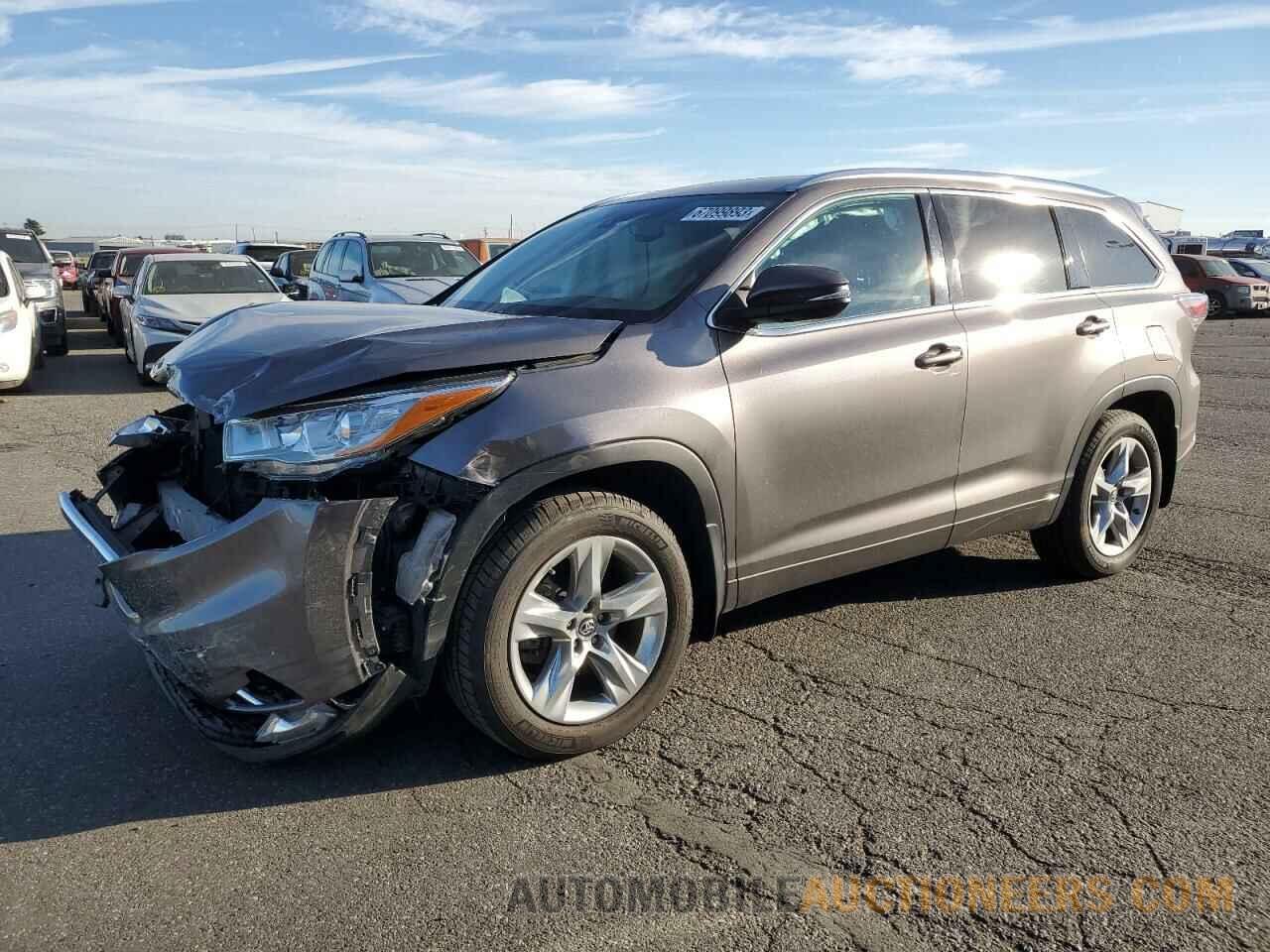 5TDDKRFH5GS350258 TOYOTA HIGHLANDER 2016