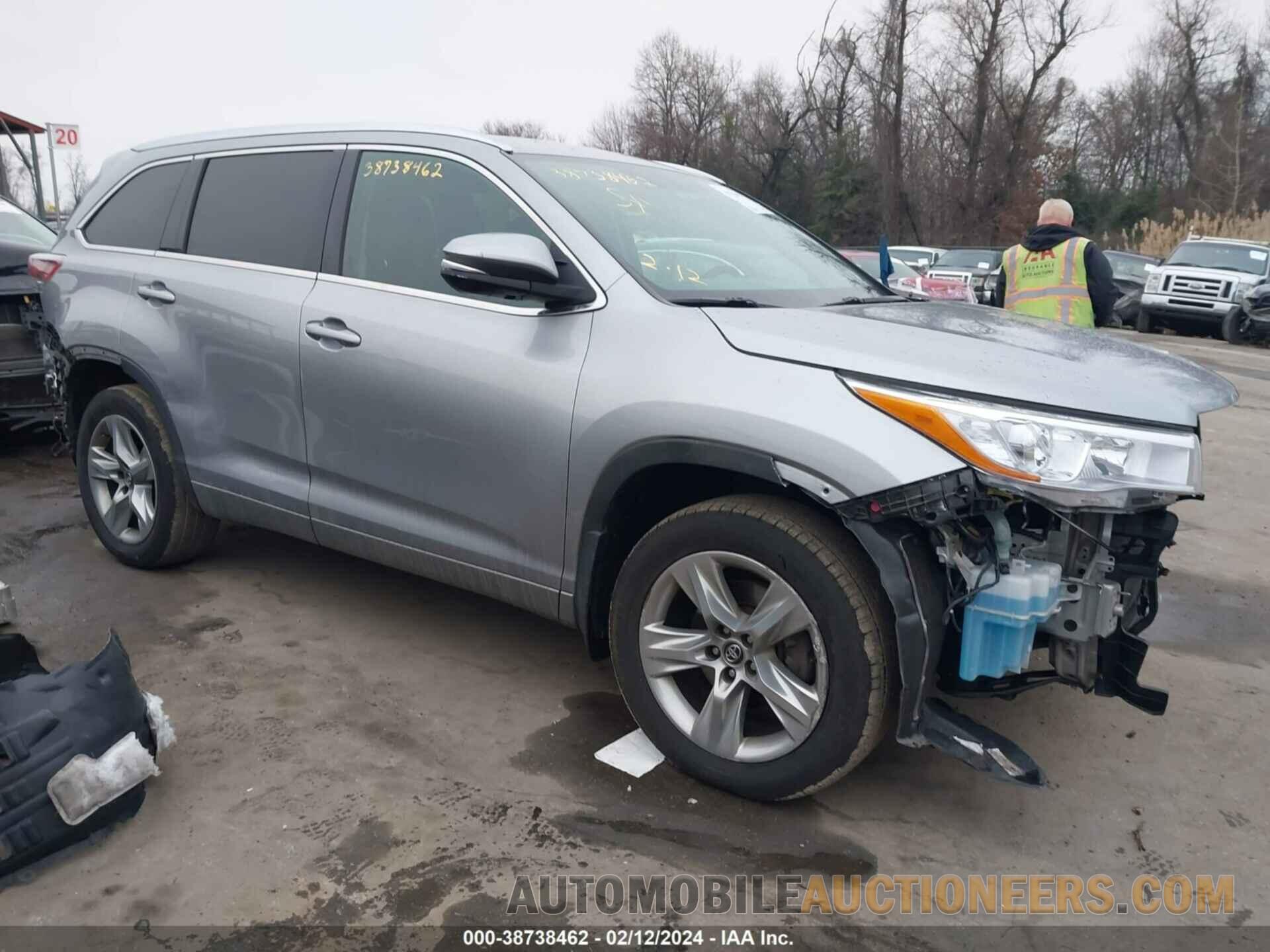 5TDDKRFH5GS354911 TOYOTA HIGHLANDER 2016