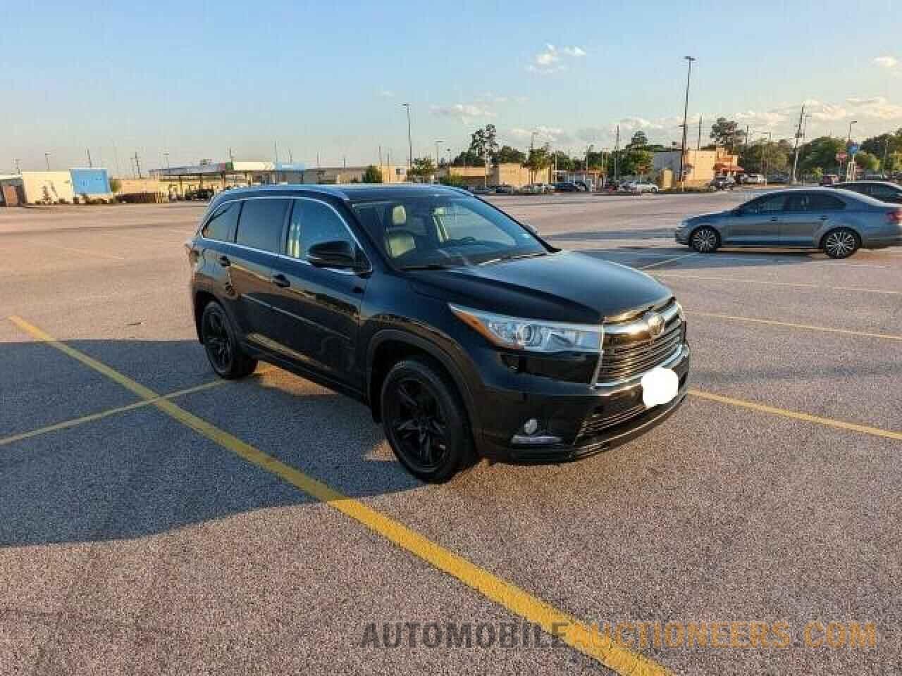 5TDDKRFH5GS355752 TOYOTA HIGHLANDER 2016