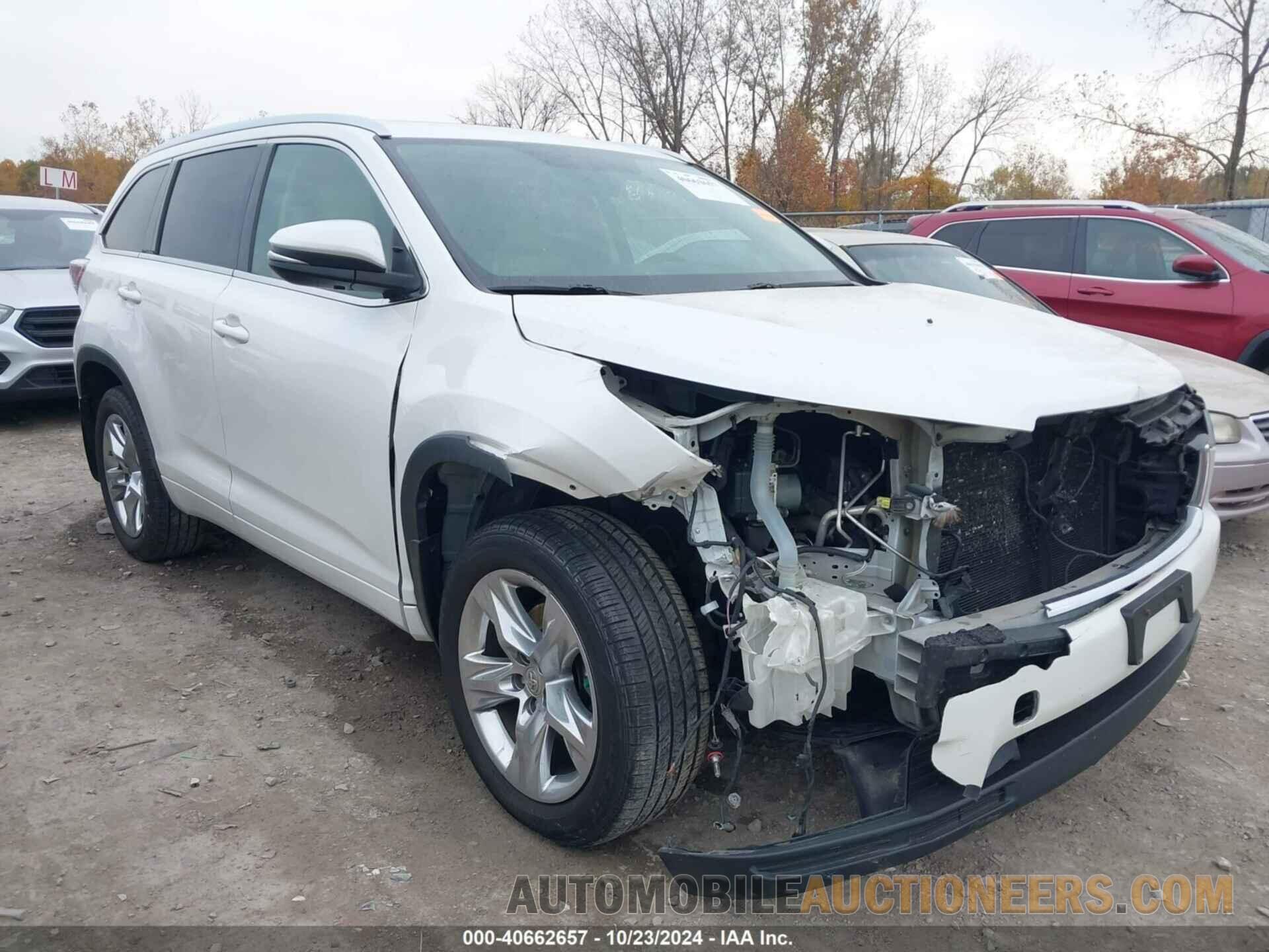 5TDDKRFH6FS132179 TOYOTA HIGHLANDER 2015