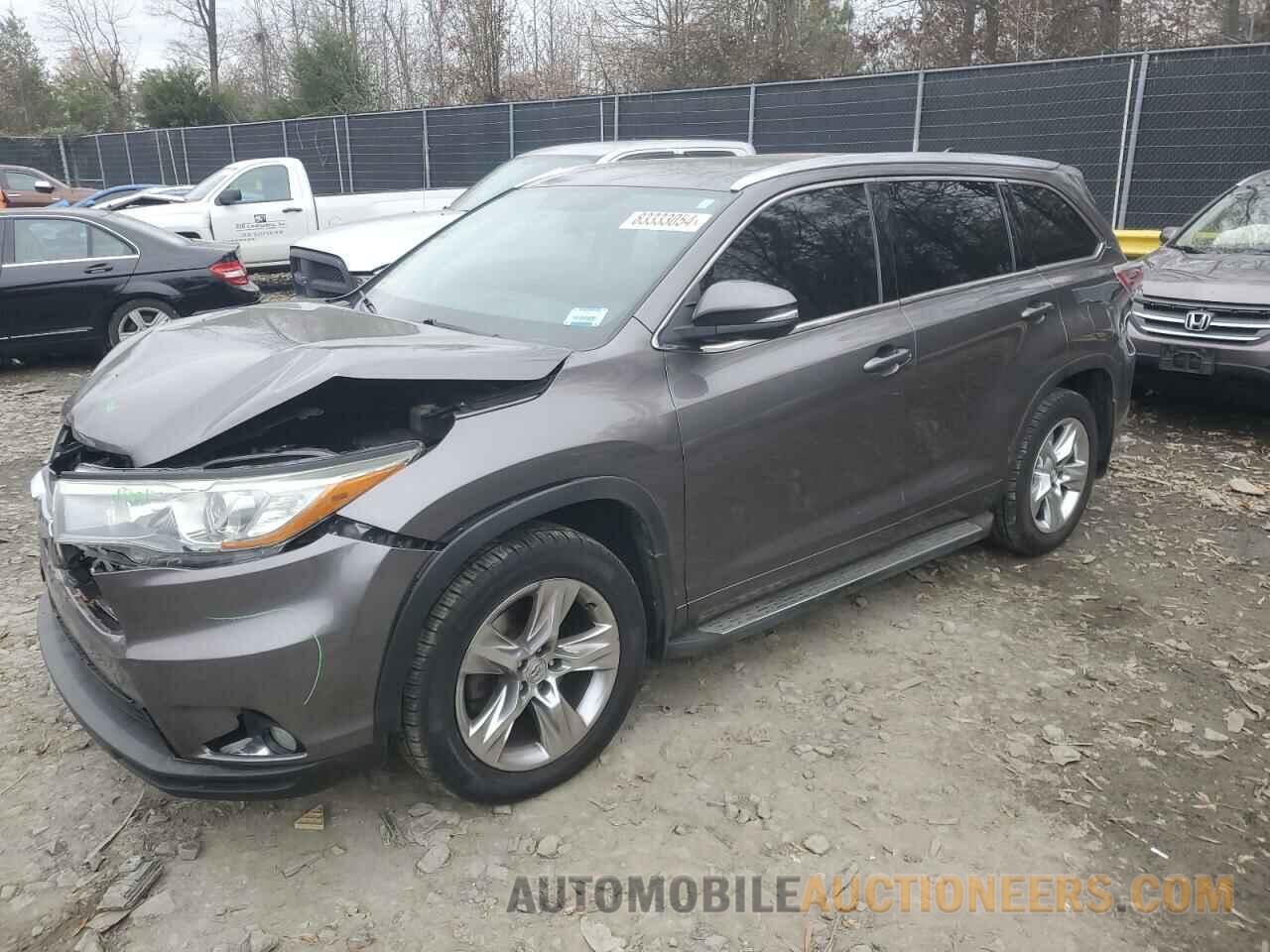 5TDDKRFH6FS142405 TOYOTA HIGHLANDER 2015