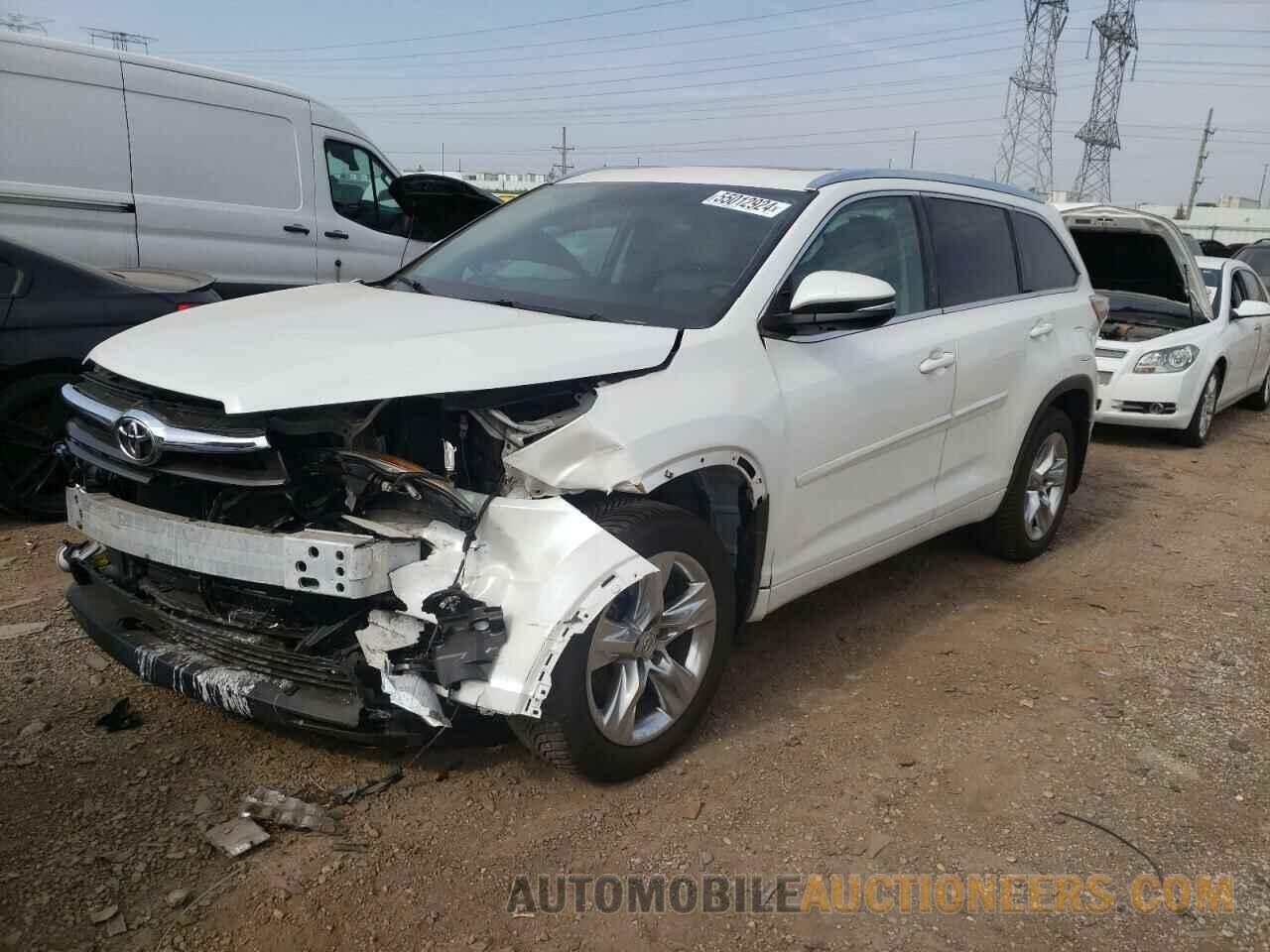 5TDDKRFH6FS143506 TOYOTA HIGHLANDER 2015