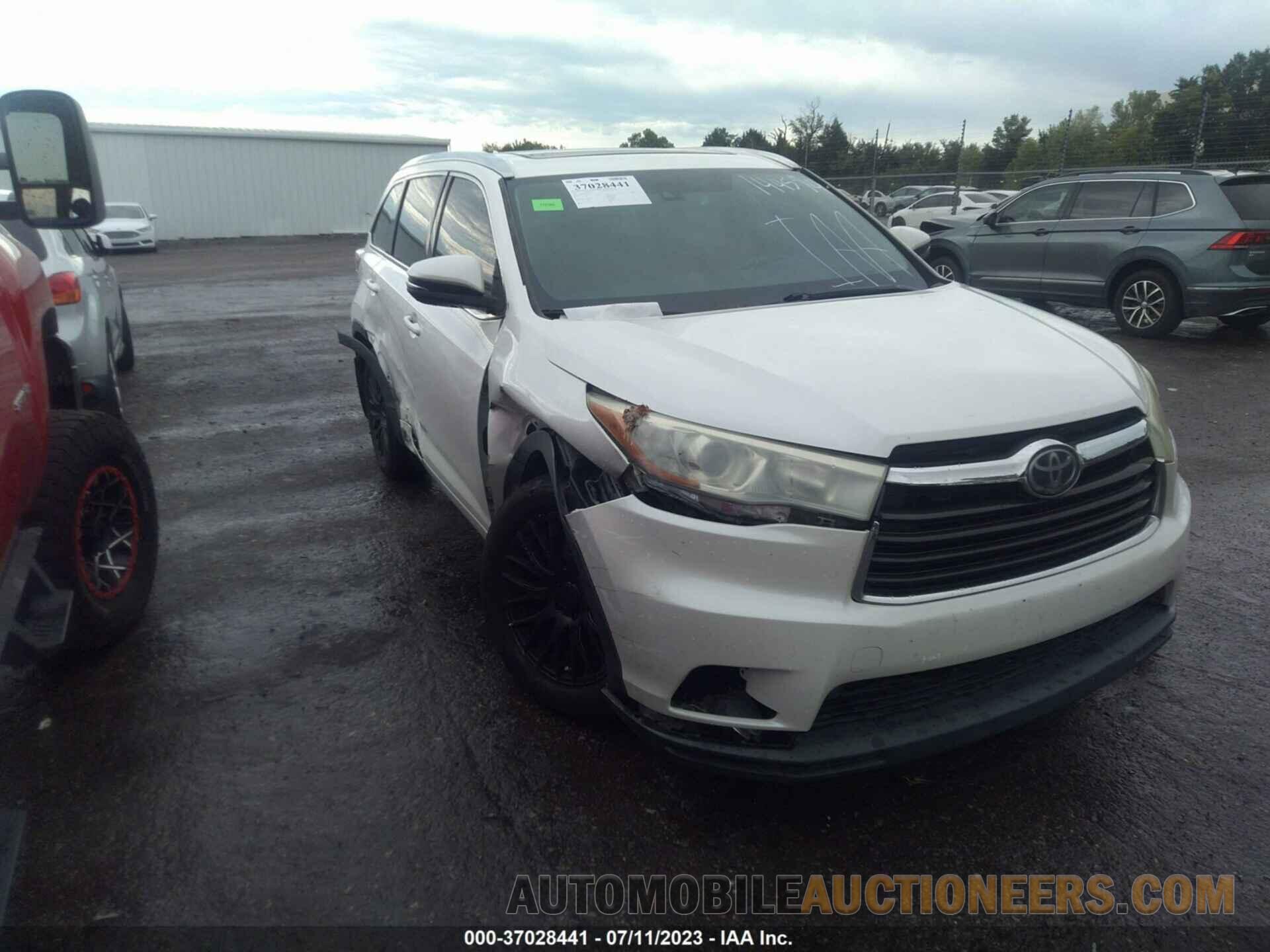 5TDDKRFH6FS144574 TOYOTA HIGHLANDER 2015