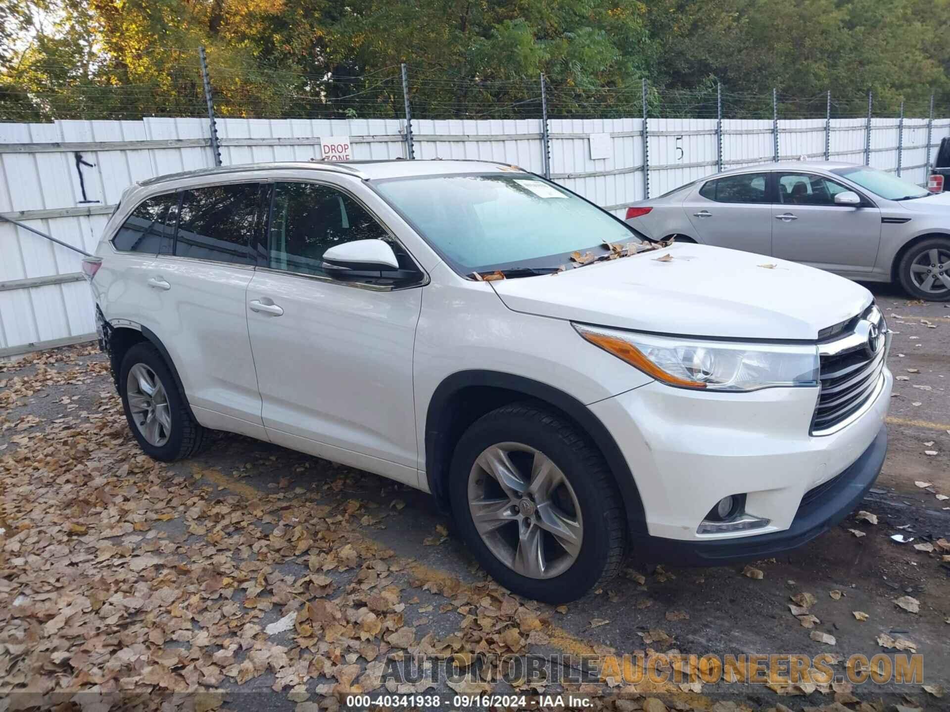 5TDDKRFH6FS169023 TOYOTA HIGHLANDER 2015