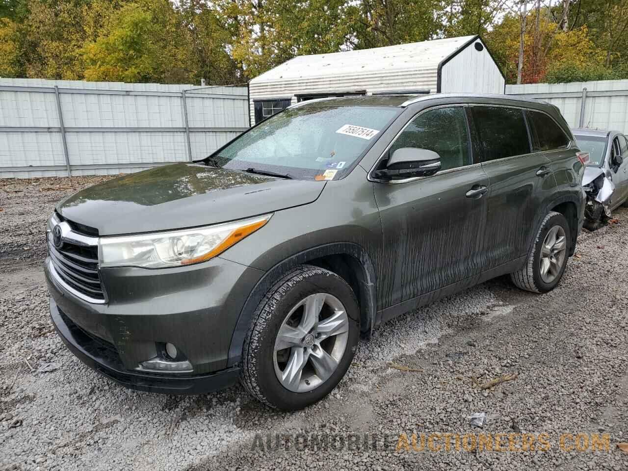 5TDDKRFH6FS182449 TOYOTA HIGHLANDER 2015