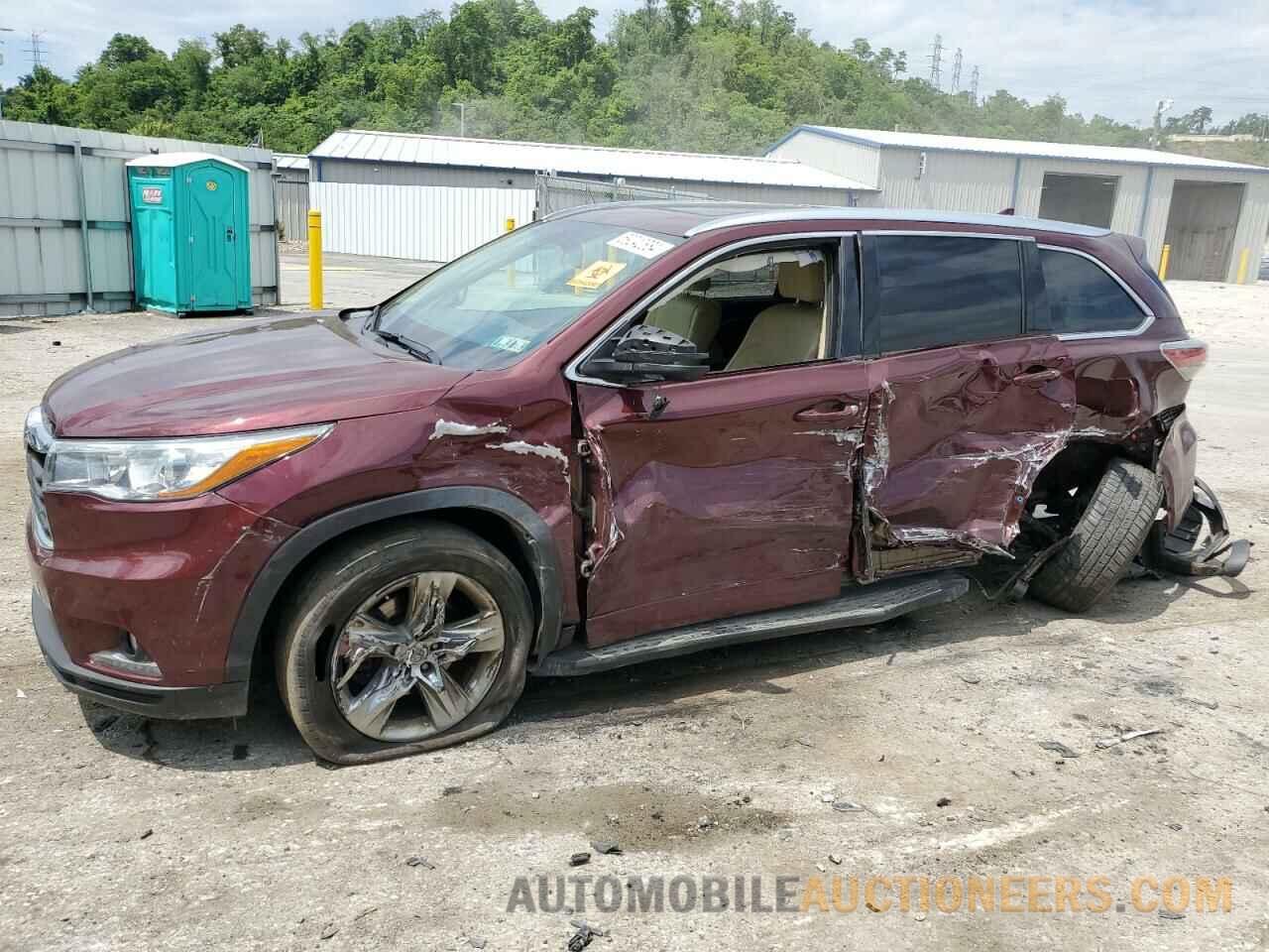 5TDDKRFH6FS192558 TOYOTA HIGHLANDER 2015