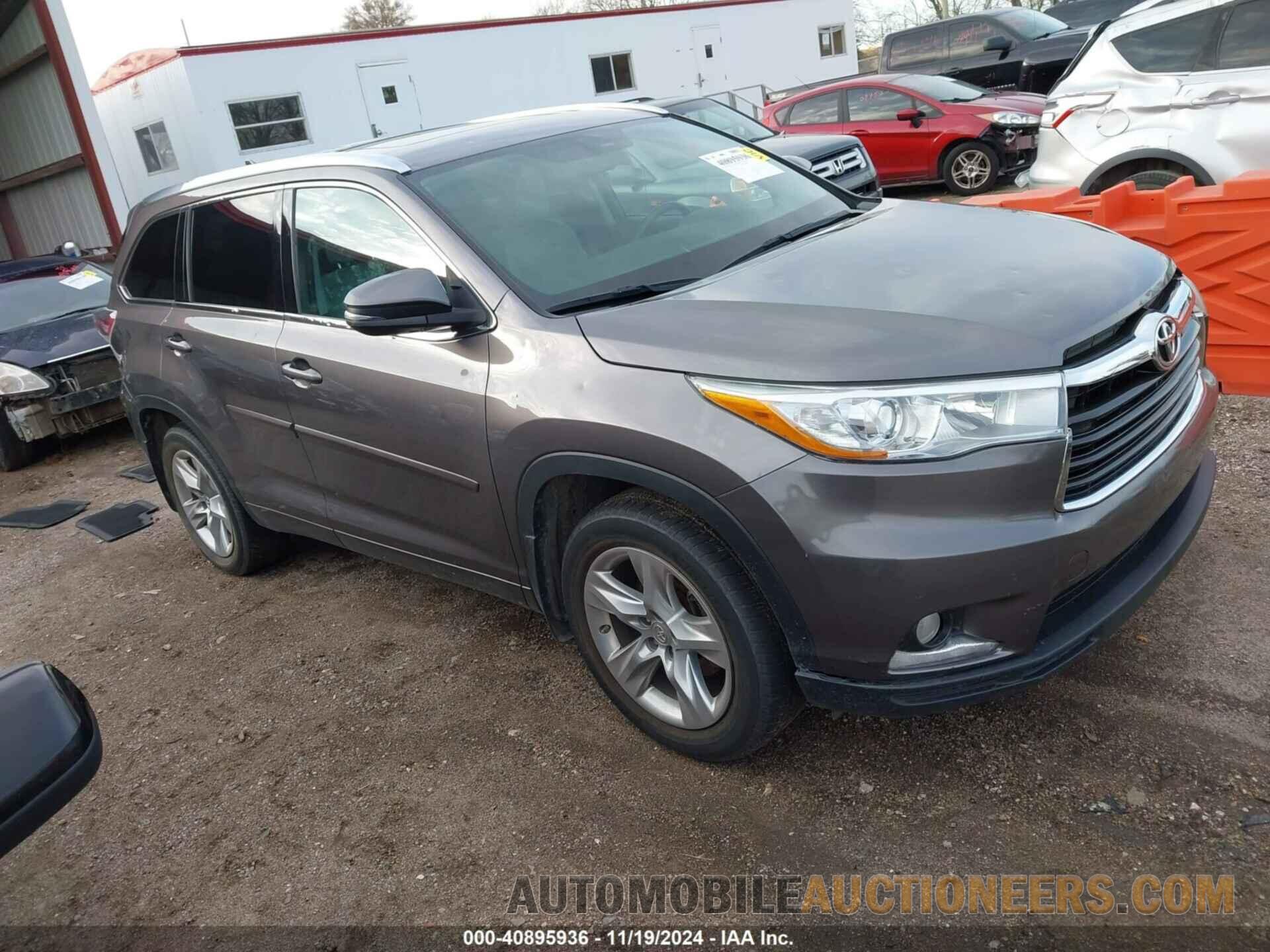 5TDDKRFH6FS210511 TOYOTA HIGHLANDER 2015