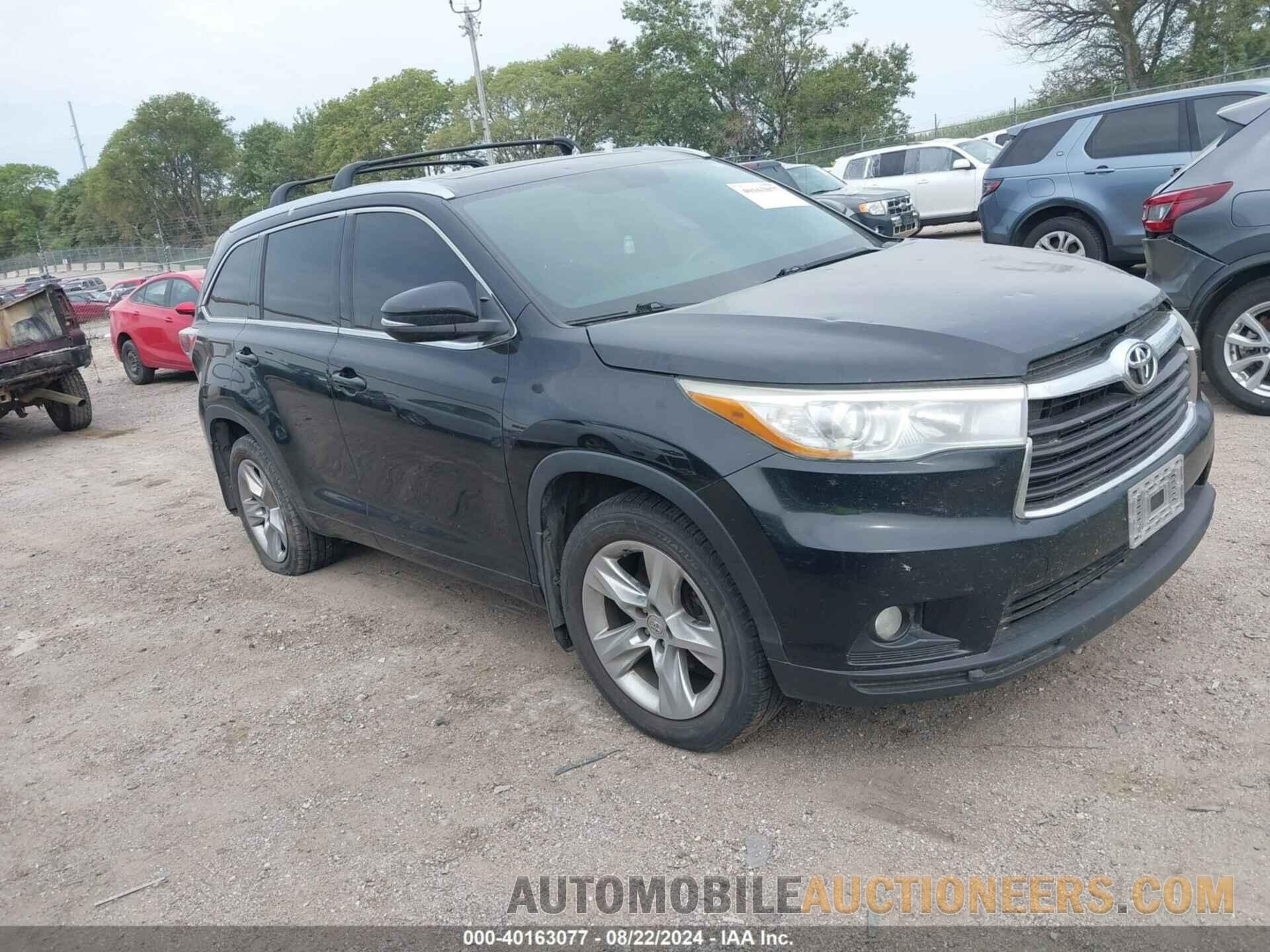 5TDDKRFH6FS212257 TOYOTA HIGHLANDER 2015