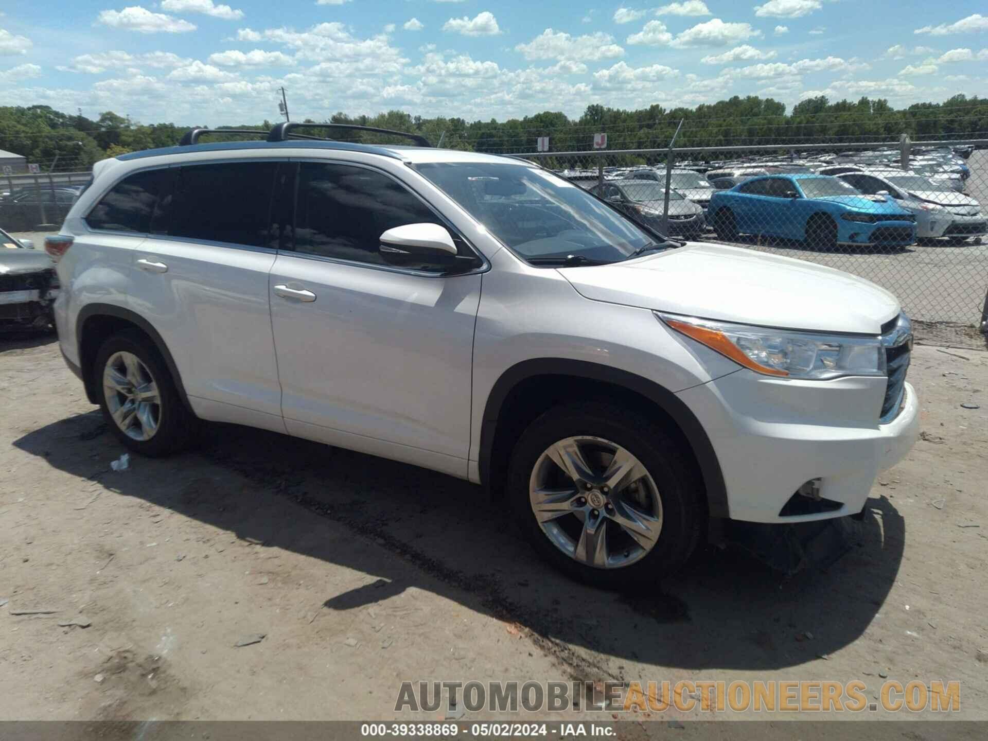 5TDDKRFH6FS213182 TOYOTA HIGHLANDER 2015