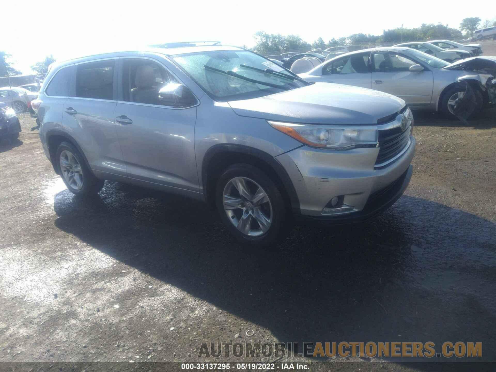 5TDDKRFH6FS221914 TOYOTA HIGHLANDER 2015