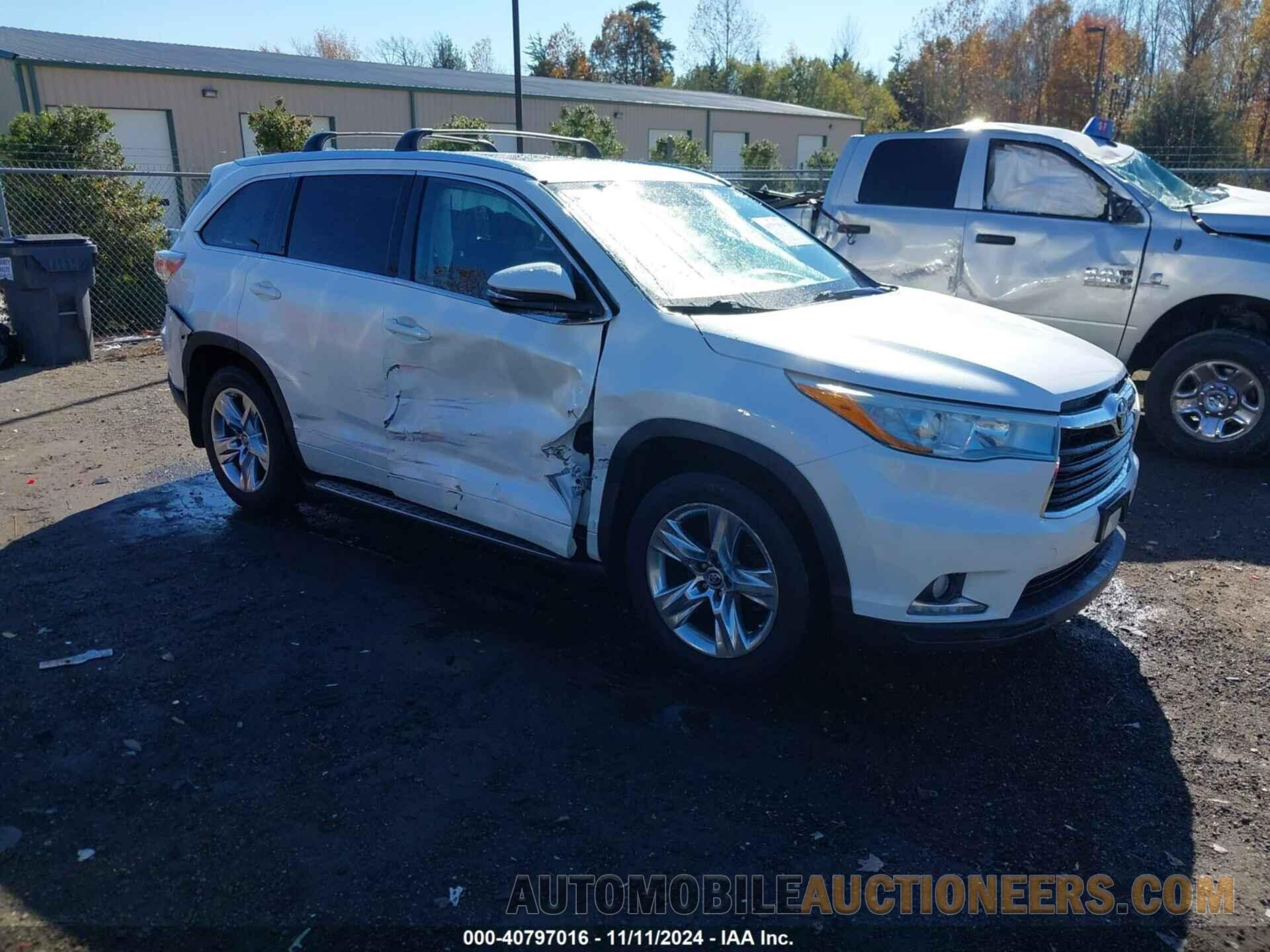 5TDDKRFH6GS234406 TOYOTA HIGHLANDER 2016