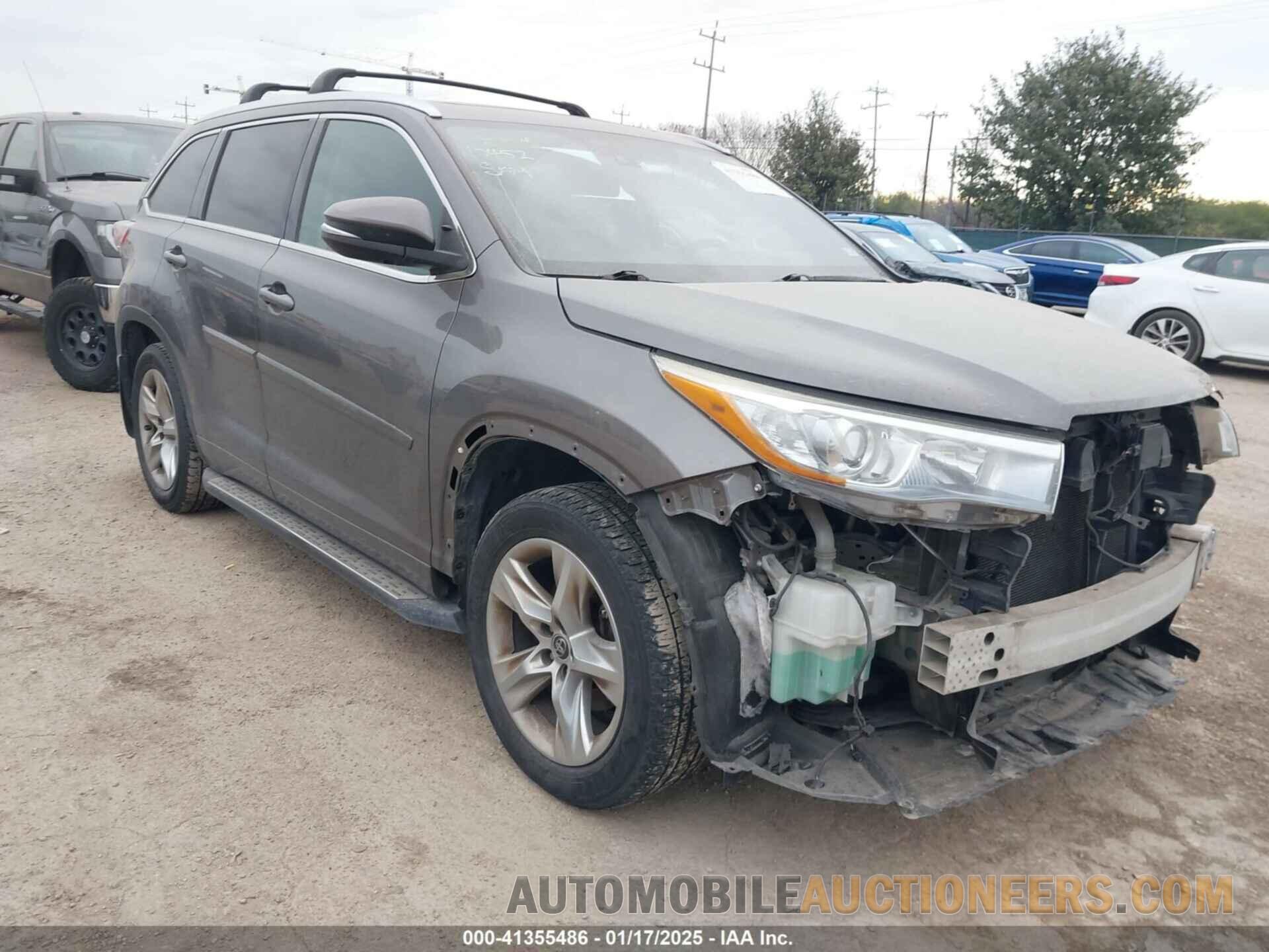 5TDDKRFH6GS238603 TOYOTA HIGHLANDER 2016