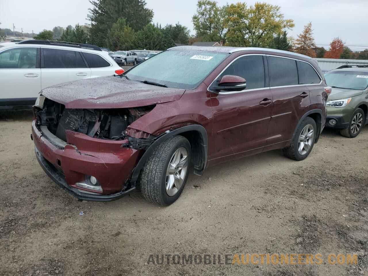 5TDDKRFH6GS240027 TOYOTA HIGHLANDER 2016