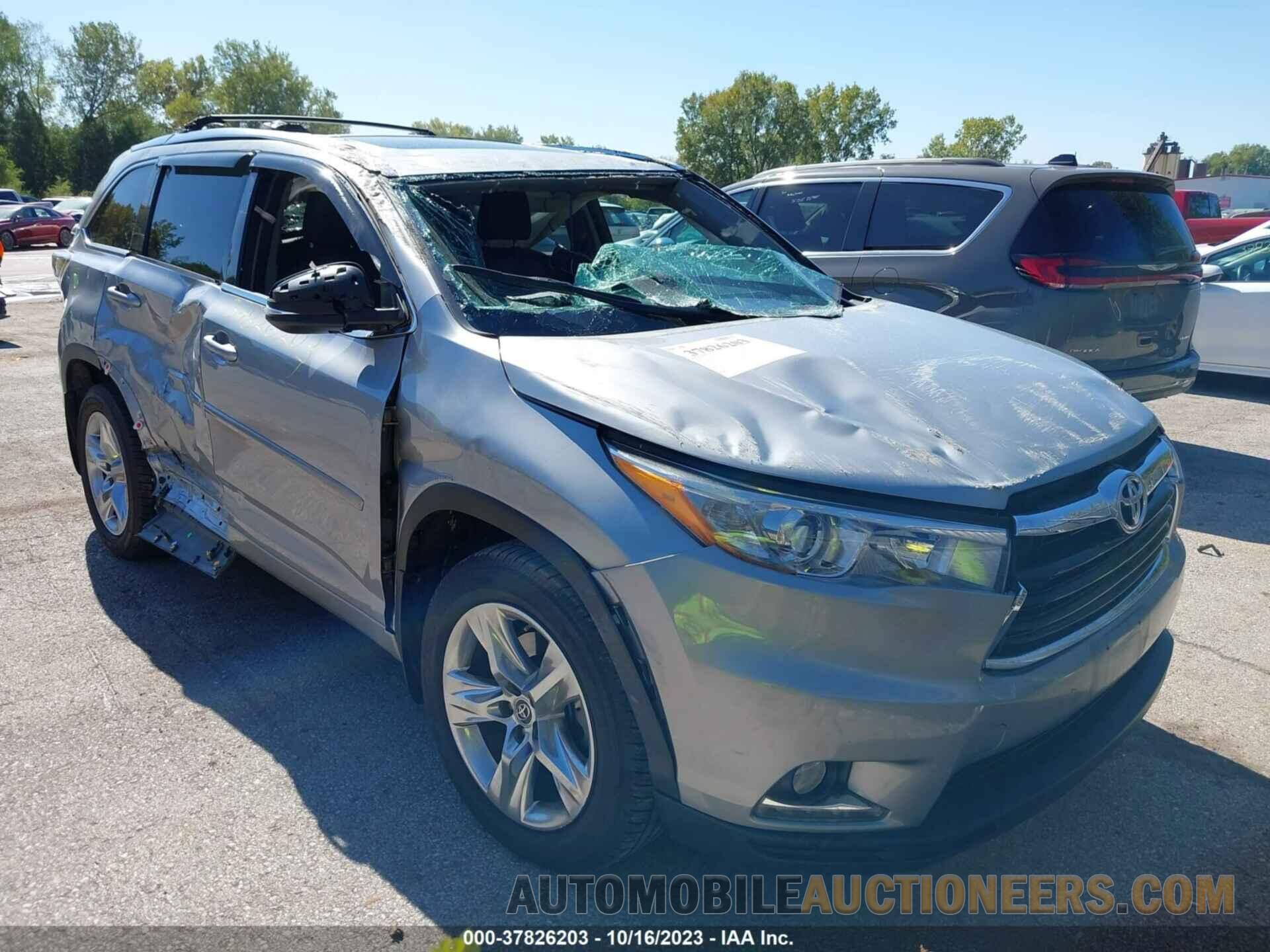 5TDDKRFH6GS242005 TOYOTA HIGHLANDER 2016