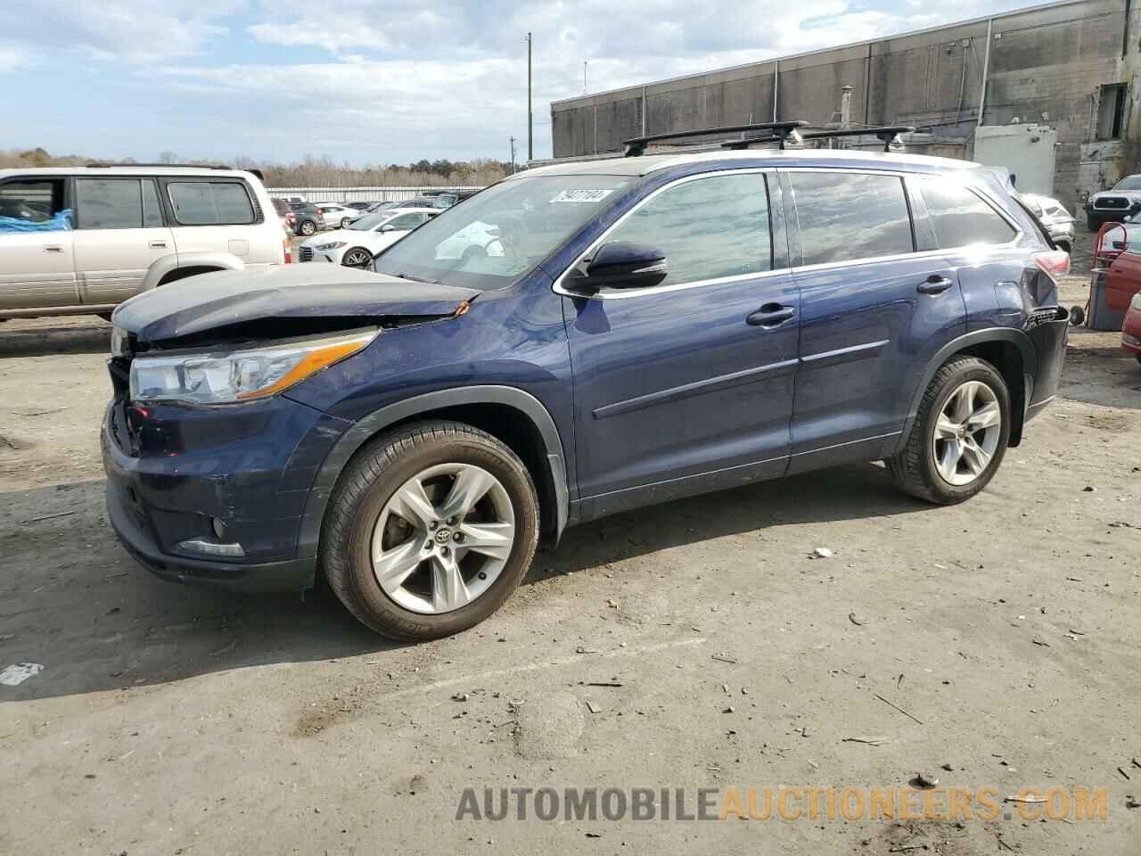 5TDDKRFH6GS256177 TOYOTA HIGHLANDER 2016