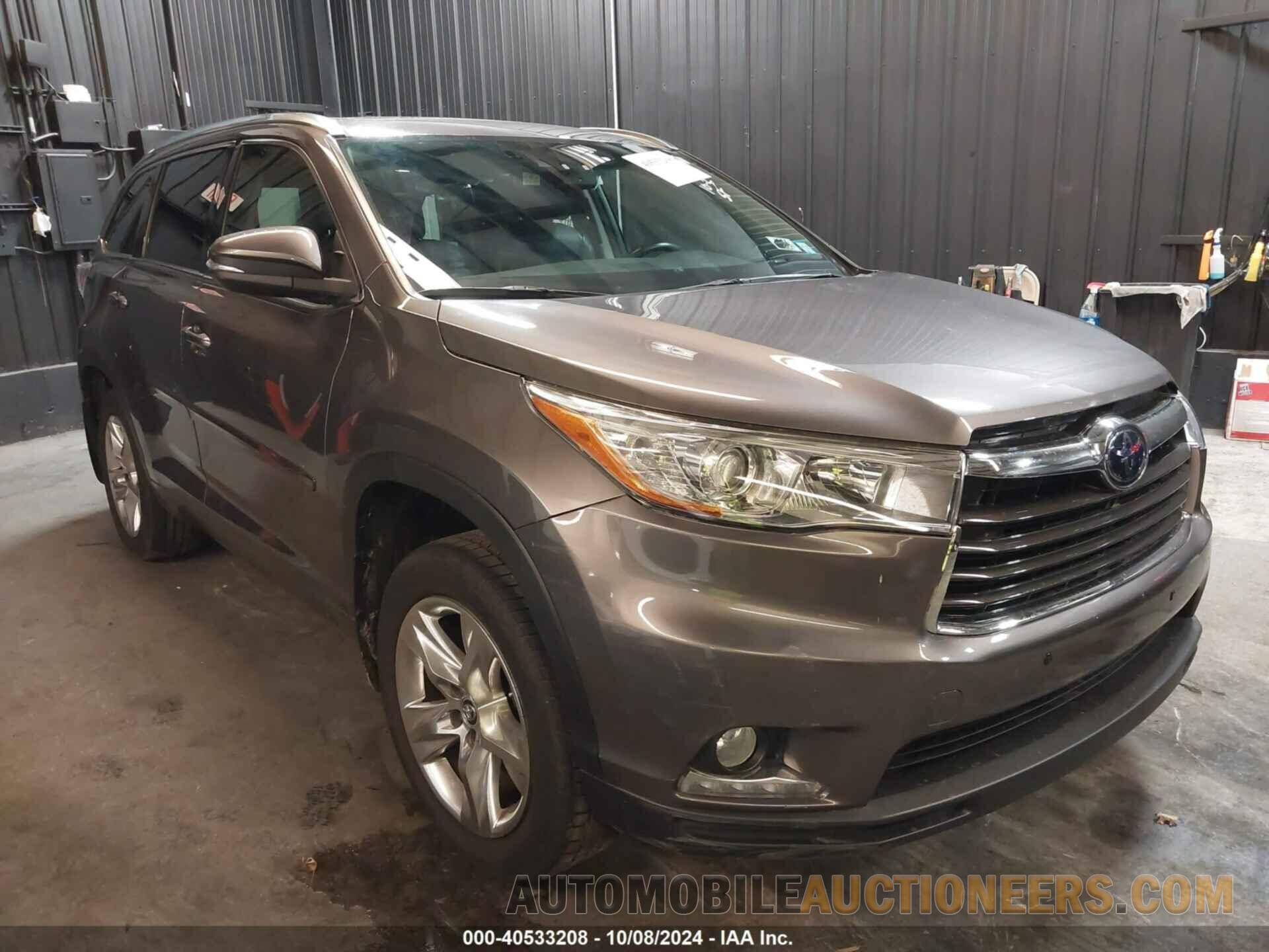 5TDDKRFH6GS260357 TOYOTA HIGHLANDER 2016