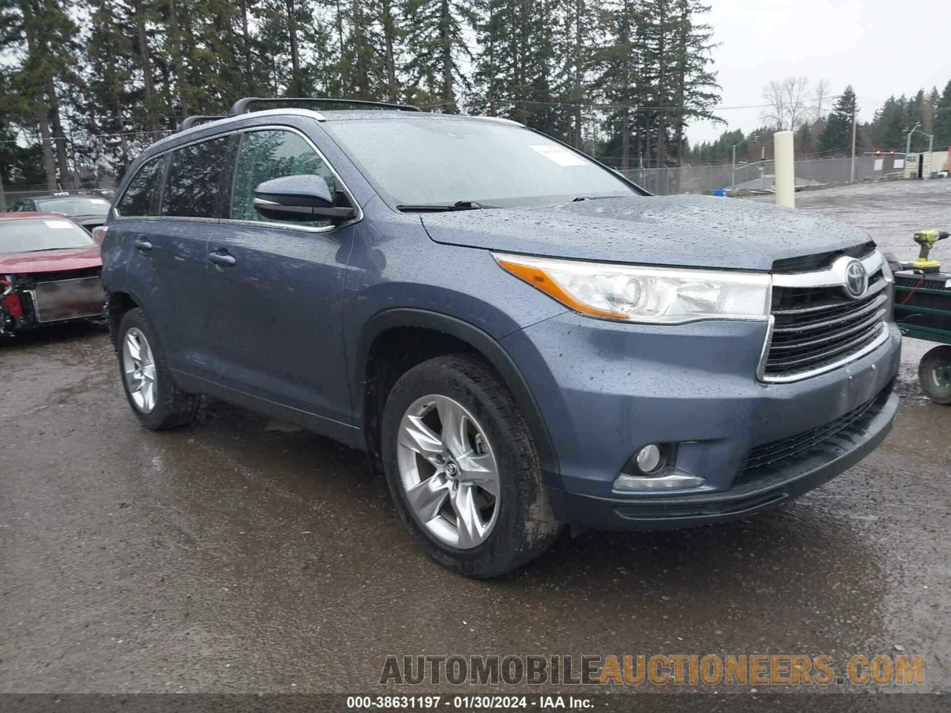 5TDDKRFH6GS274842 TOYOTA HIGHLANDER 2016