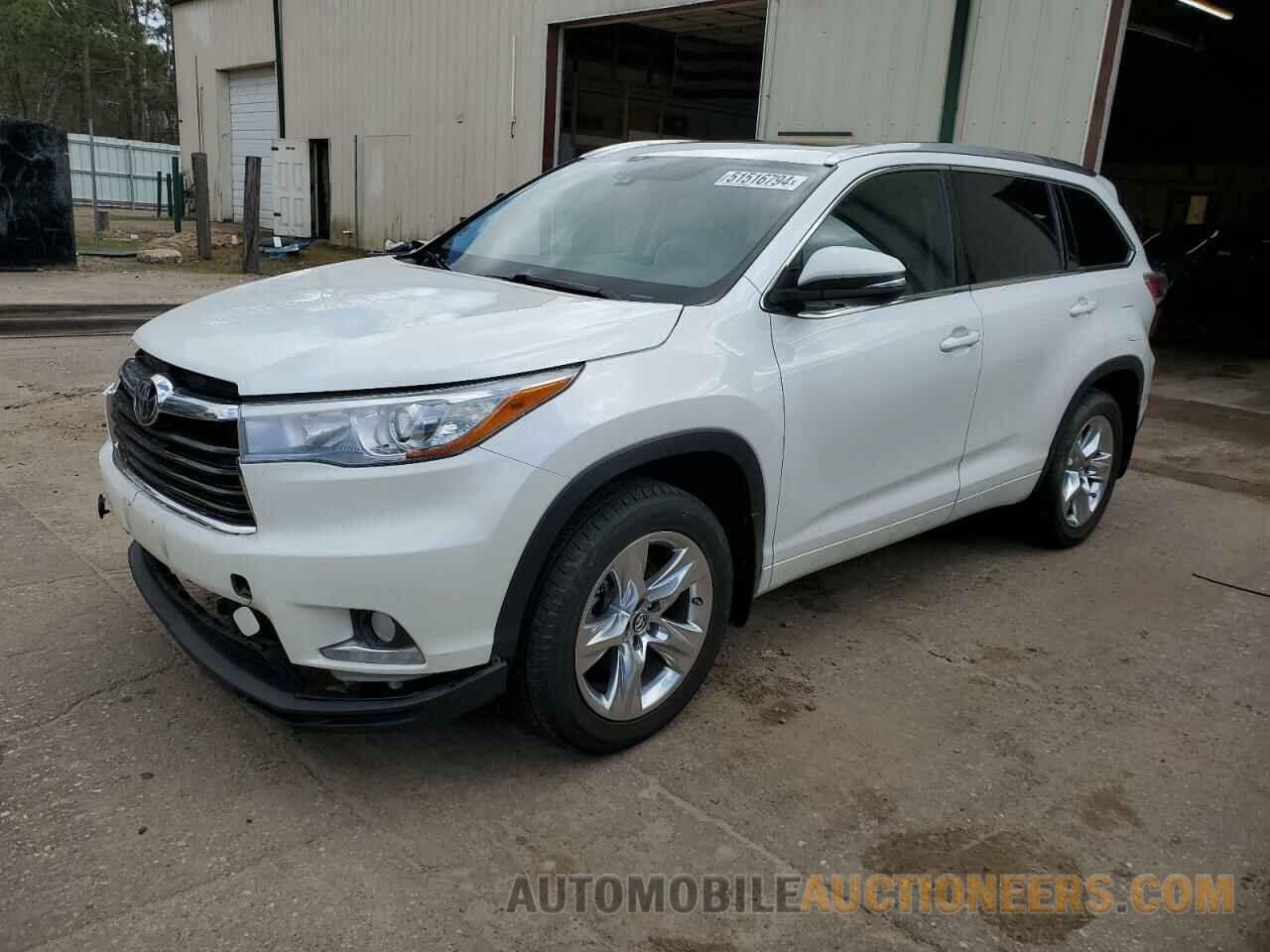 5TDDKRFH6GS284397 TOYOTA HIGHLANDER 2016