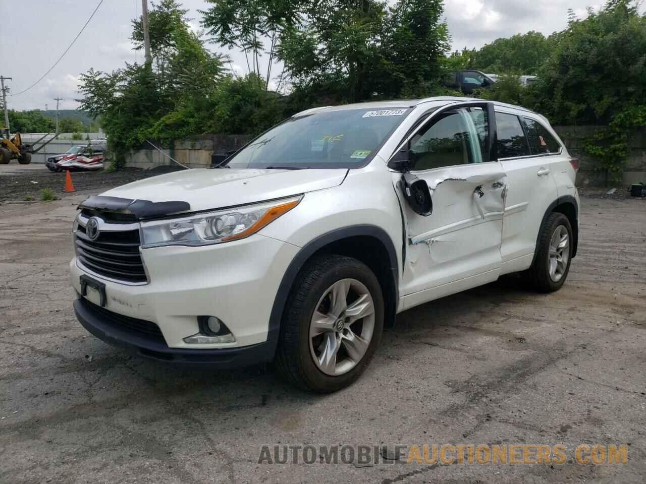 5TDDKRFH6GS302624 TOYOTA HIGHLANDER 2016