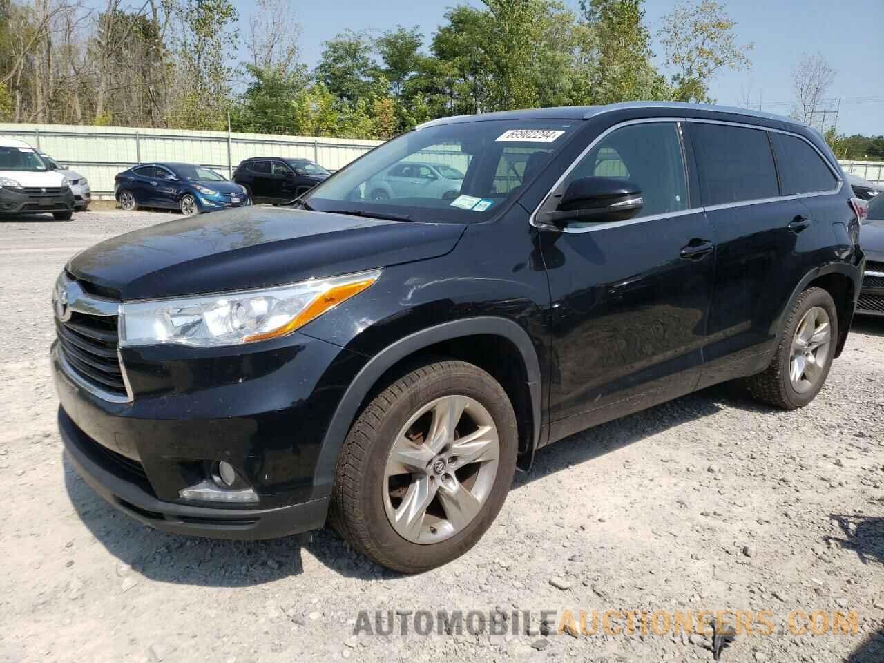 5TDDKRFH6GS337664 TOYOTA HIGHLANDER 2016