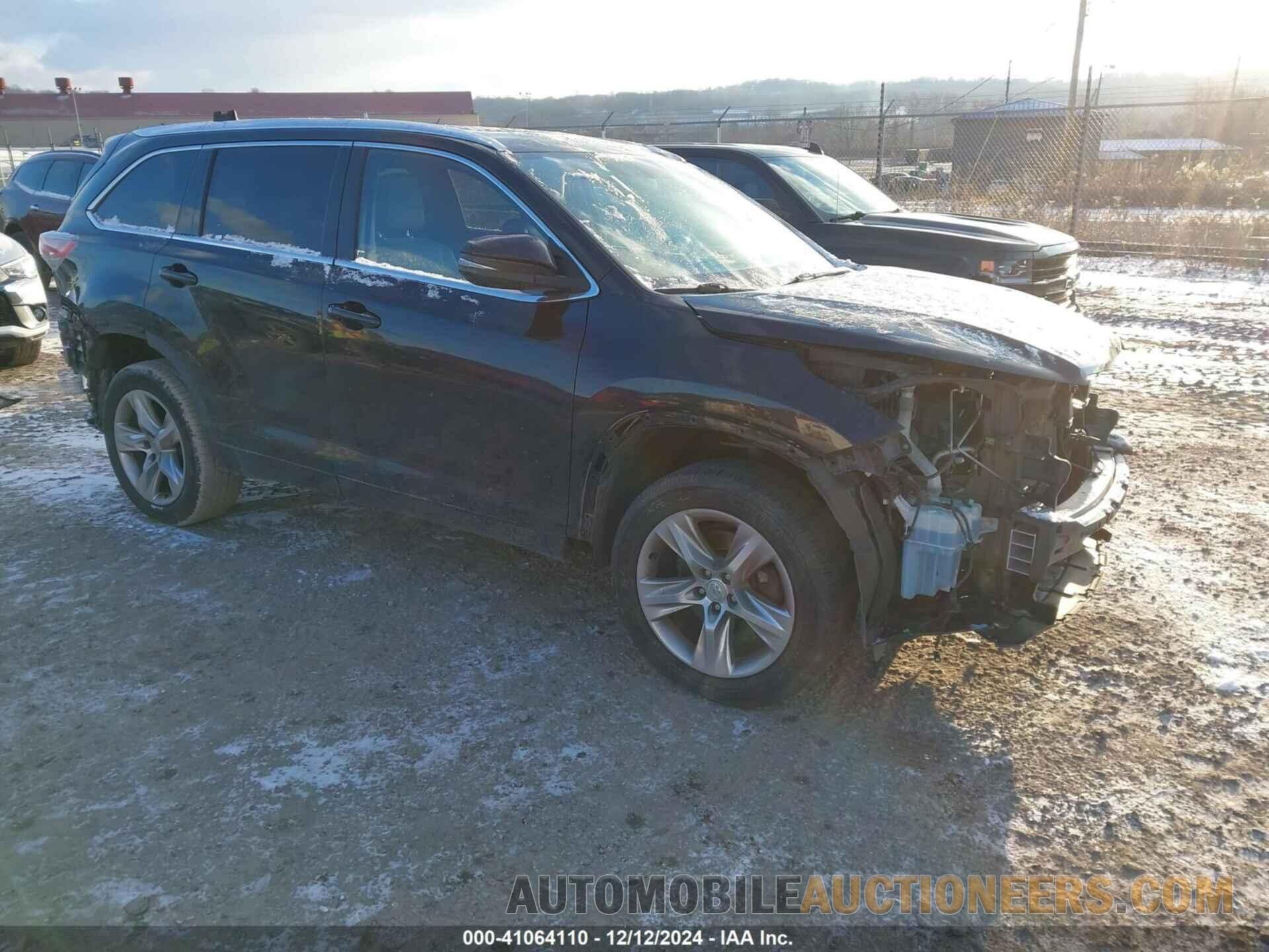 5TDDKRFH7ES038388 TOYOTA HIGHLANDER 2014