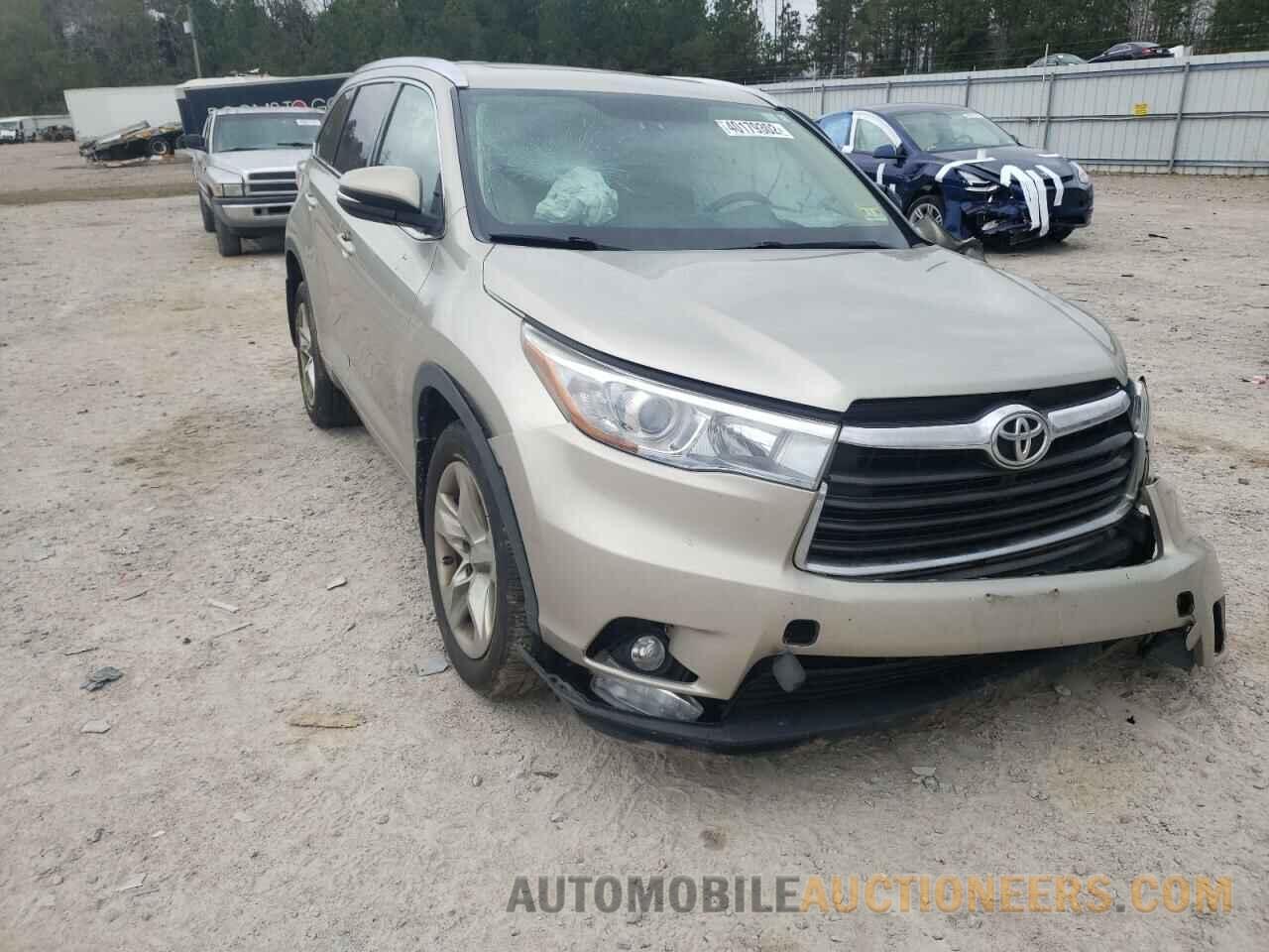 5TDDKRFH7ES048290 TOYOTA HIGHLANDER 2014