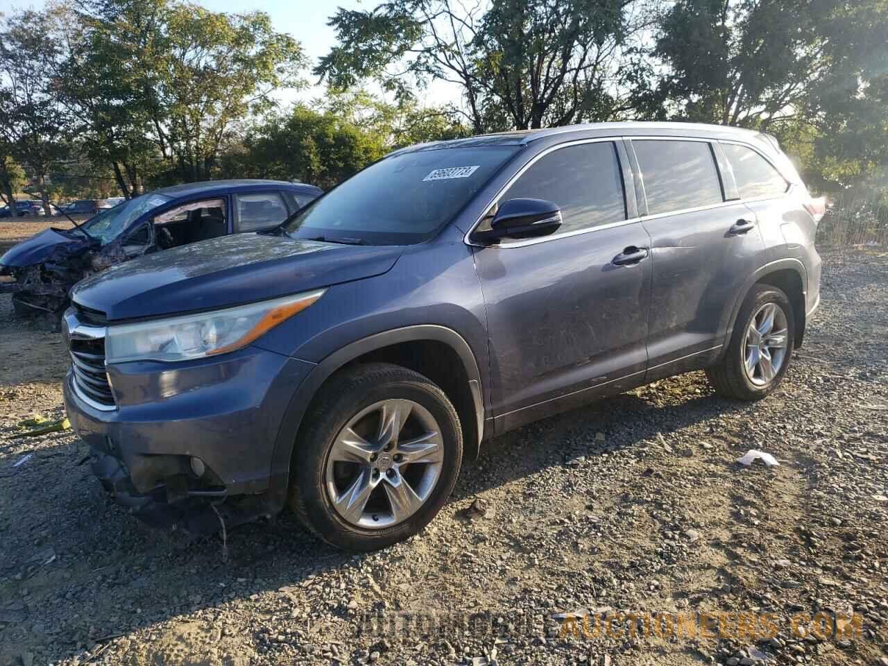 5TDDKRFH7FS073272 TOYOTA HIGHLANDER 2015