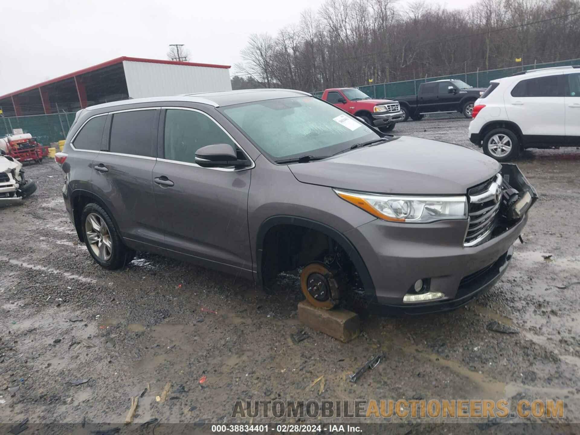 5TDDKRFH7FS076950 TOYOTA HIGHLANDER 2015