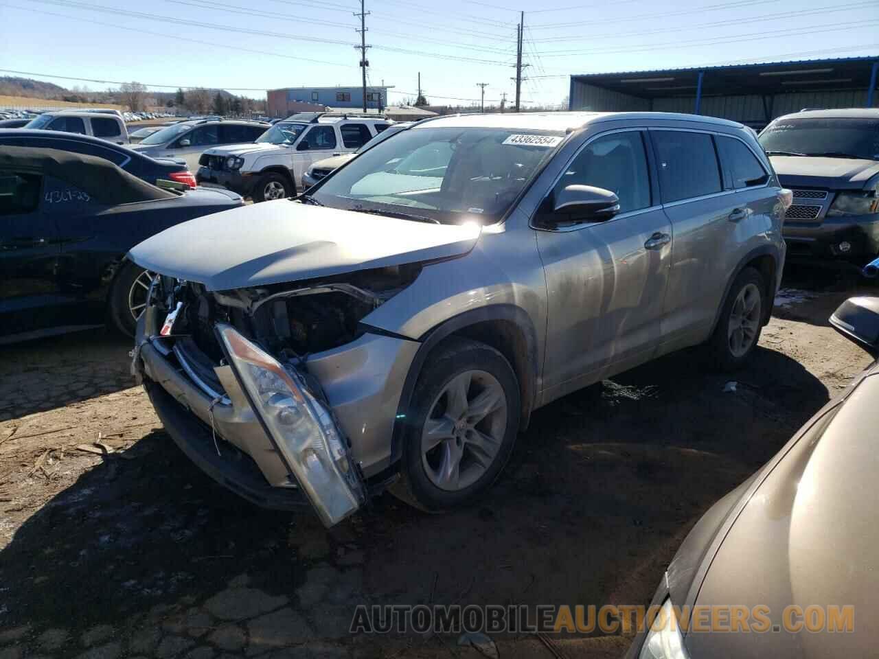 5TDDKRFH7FS086572 TOYOTA HIGHLANDER 2015