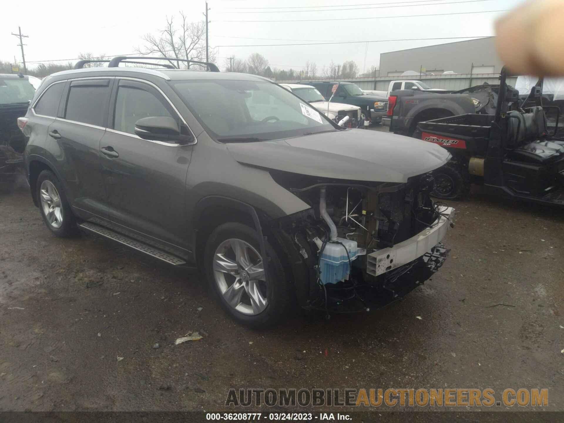 5TDDKRFH7FS104231 TOYOTA HIGHLANDER 2015