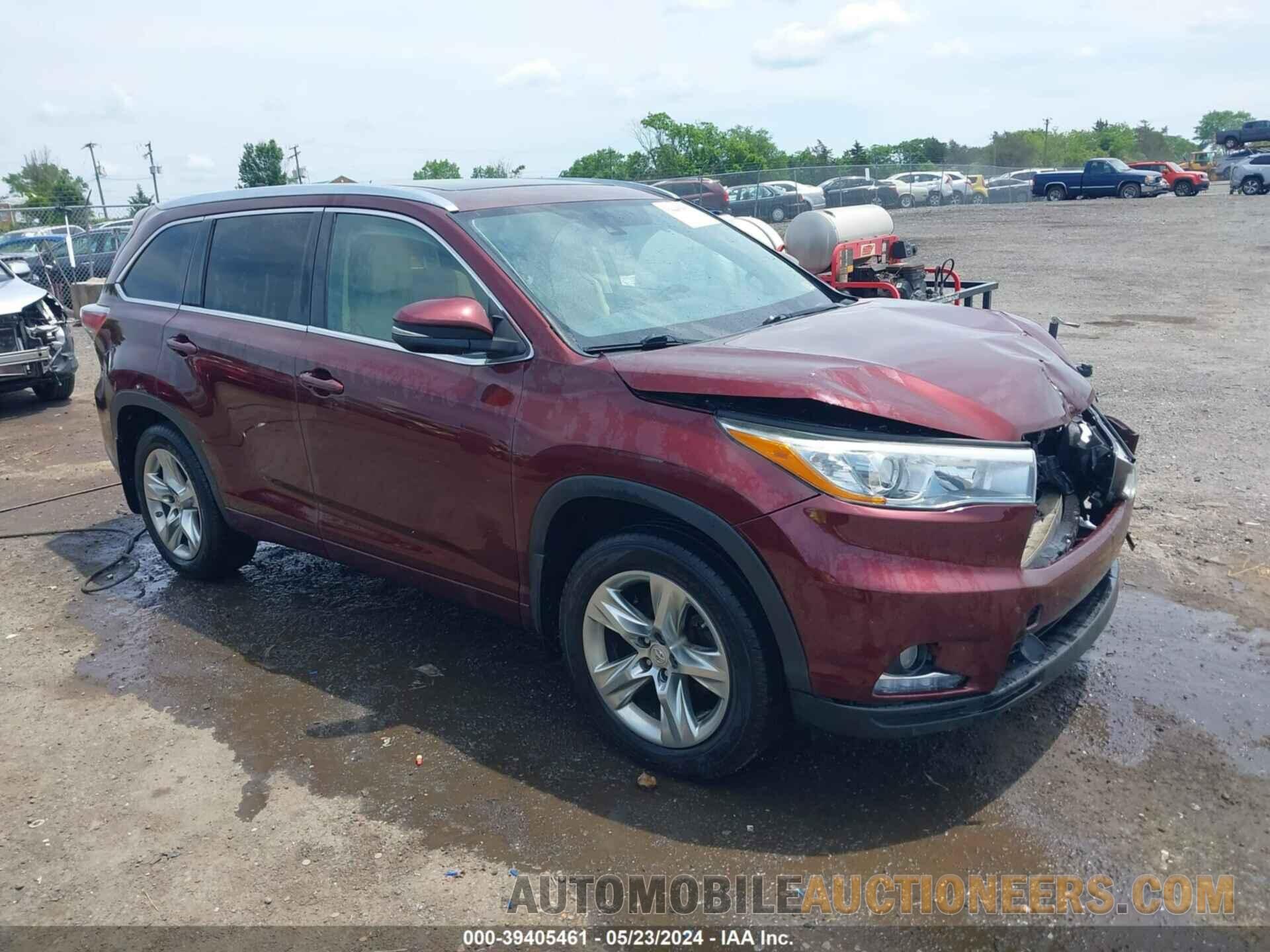 5TDDKRFH7FS107890 TOYOTA HIGHLANDER 2015