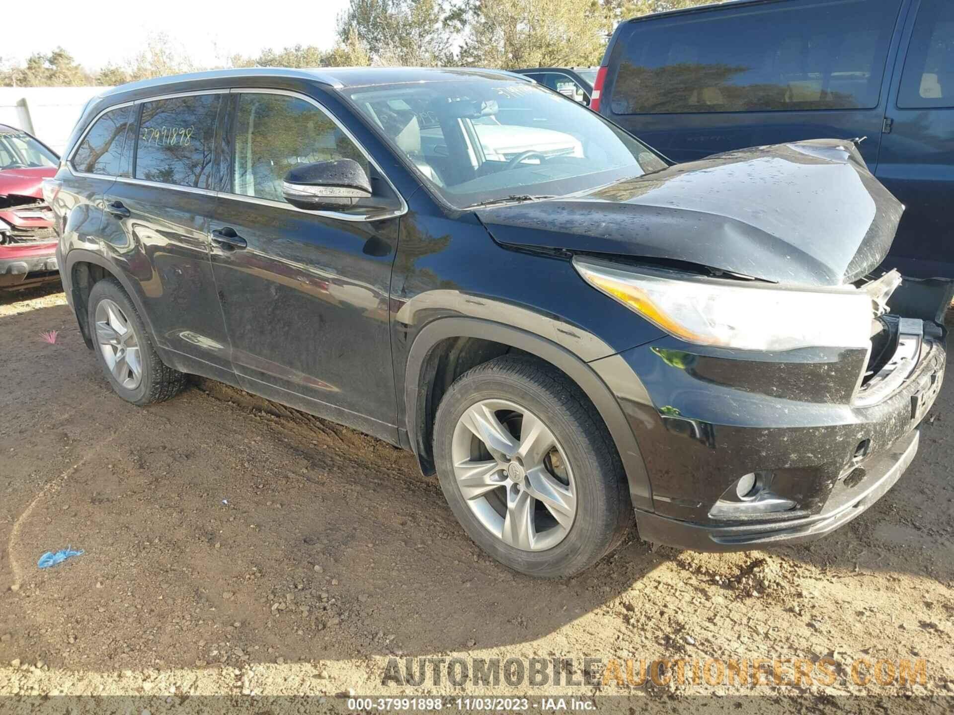 5TDDKRFH7FS131736 TOYOTA HIGHLANDER 2015