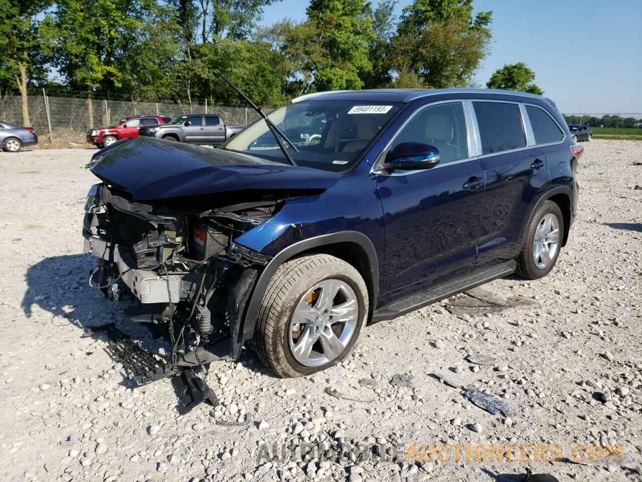 5TDDKRFH7FS144664 TOYOTA HIGHLANDER 2015