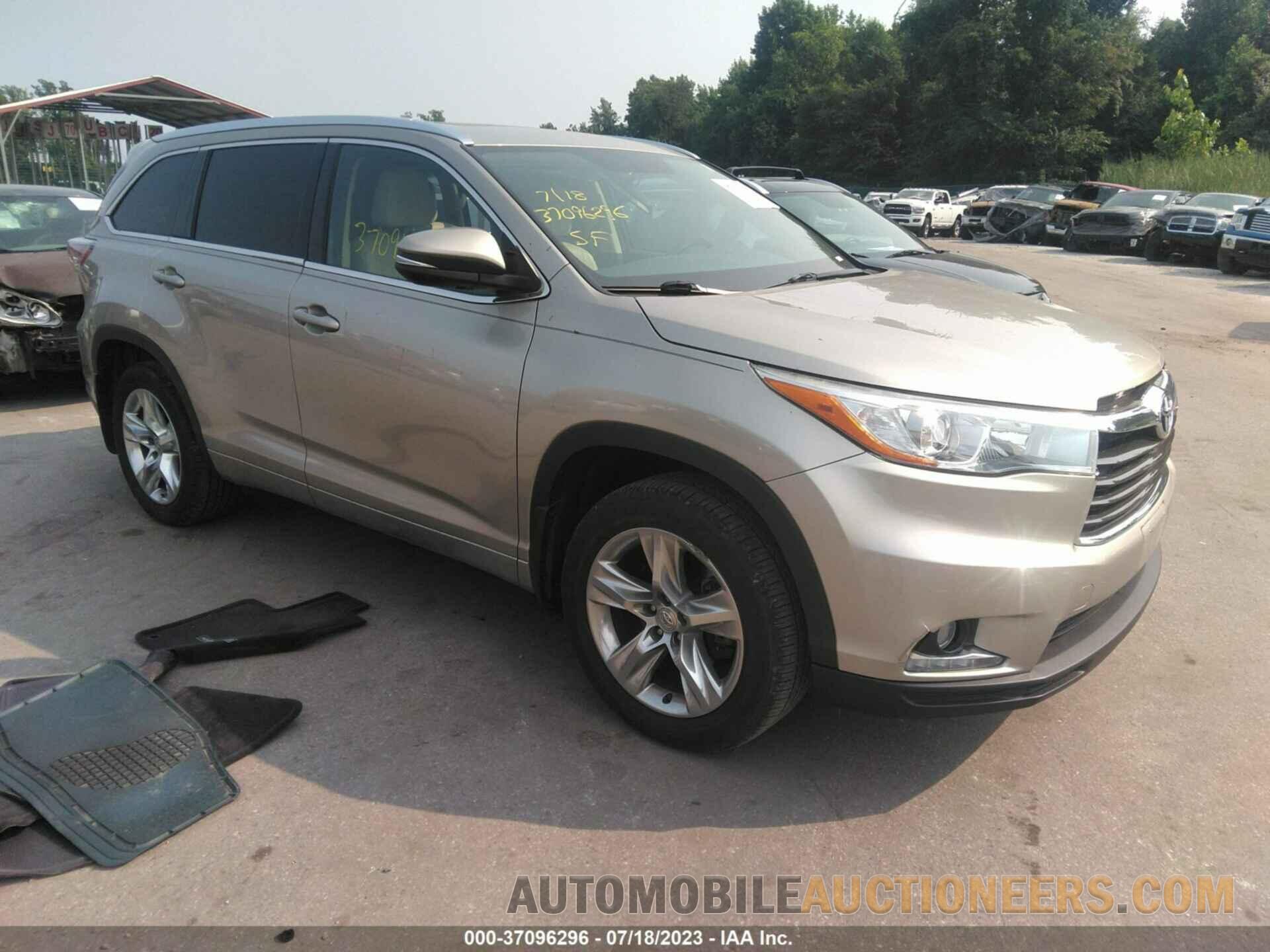 5TDDKRFH7FS149105 TOYOTA HIGHLANDER 2015