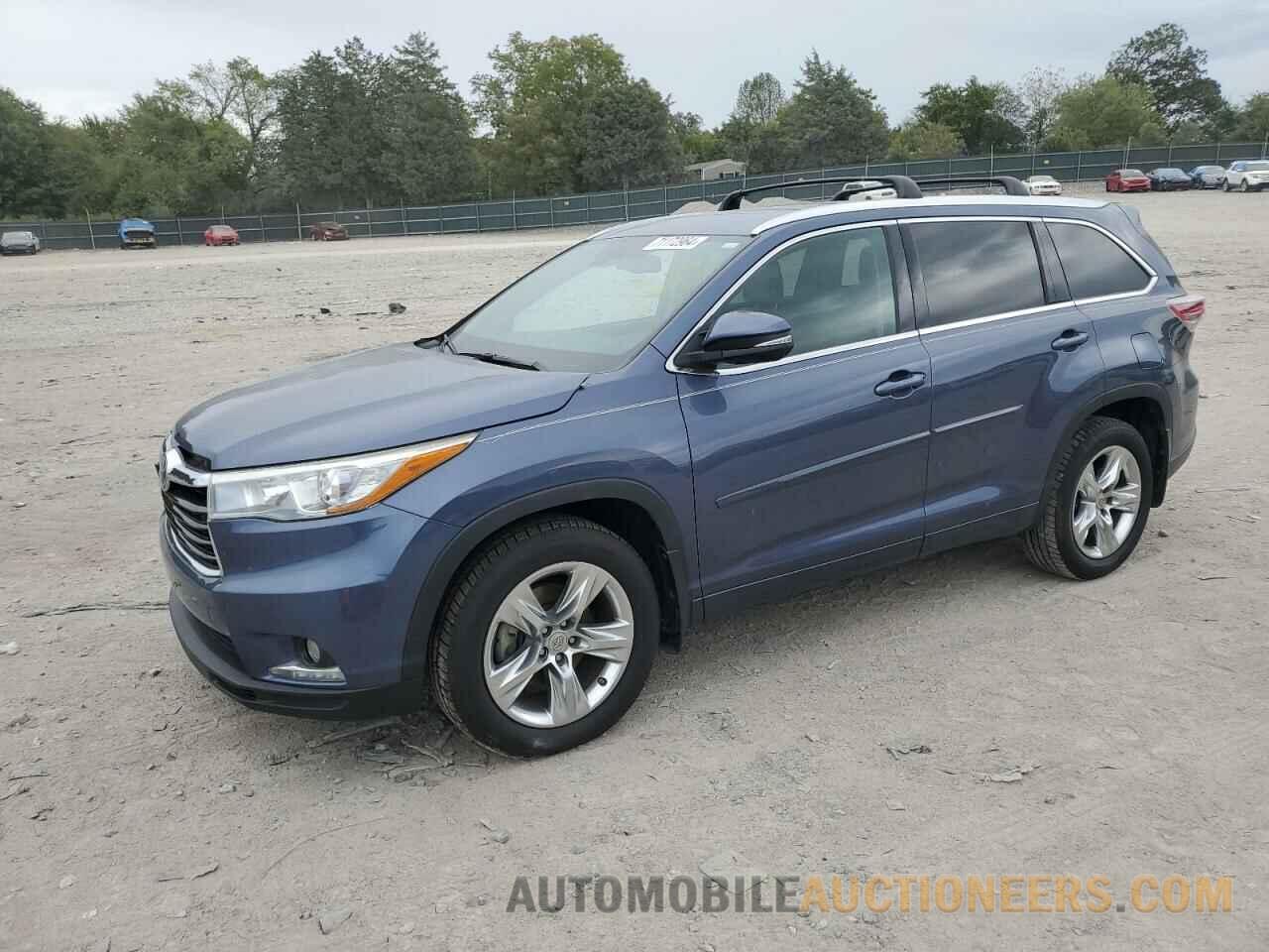 5TDDKRFH7FS156720 TOYOTA HIGHLANDER 2015