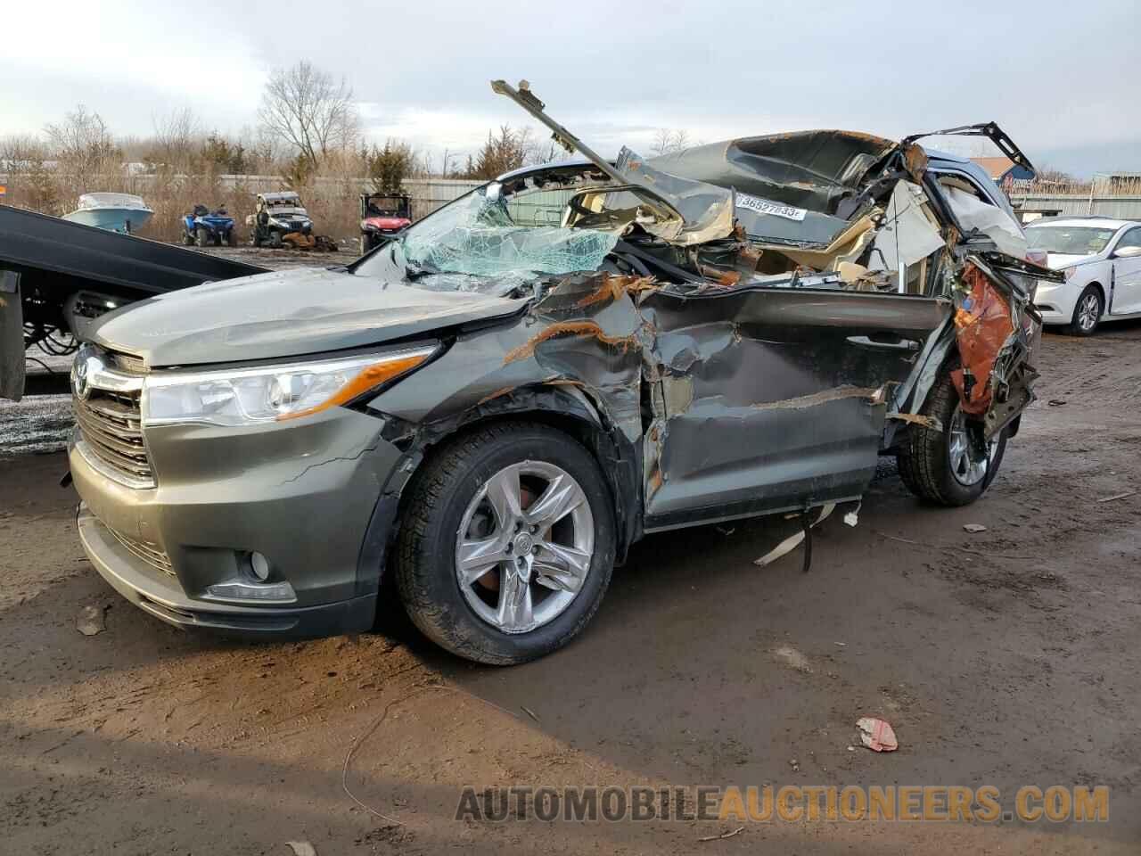 5TDDKRFH7FS160492 TOYOTA HIGHLANDER 2015