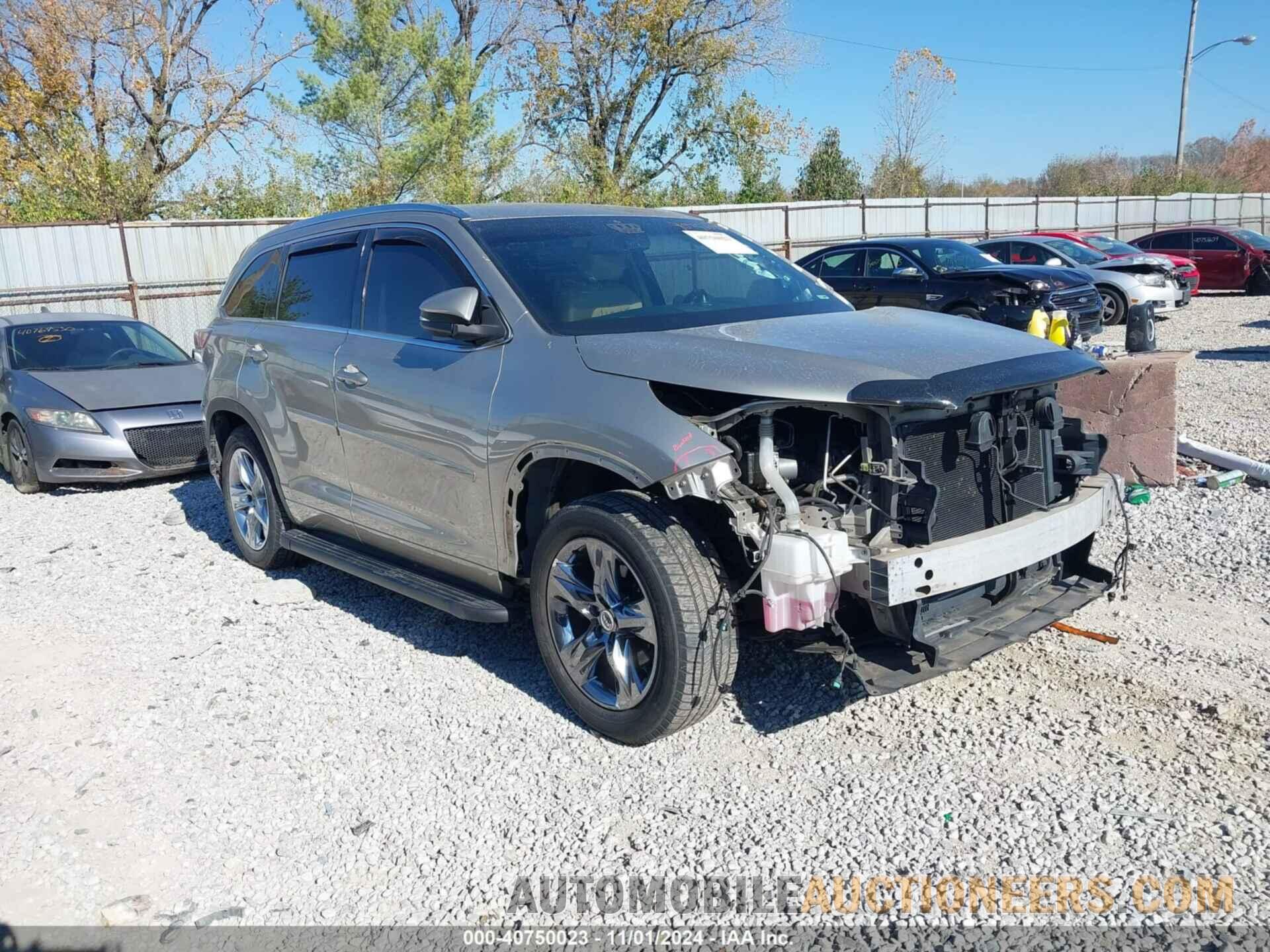 5TDDKRFH7FS164865 TOYOTA HIGHLANDER 2015