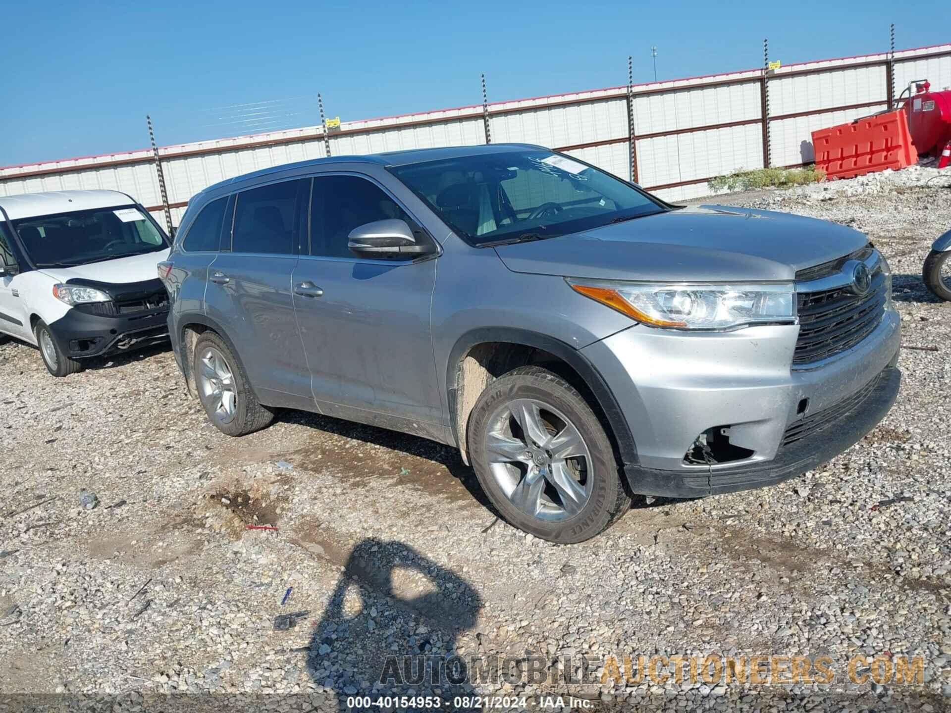 5TDDKRFH7FS214468 TOYOTA HIGHLANDER 2015