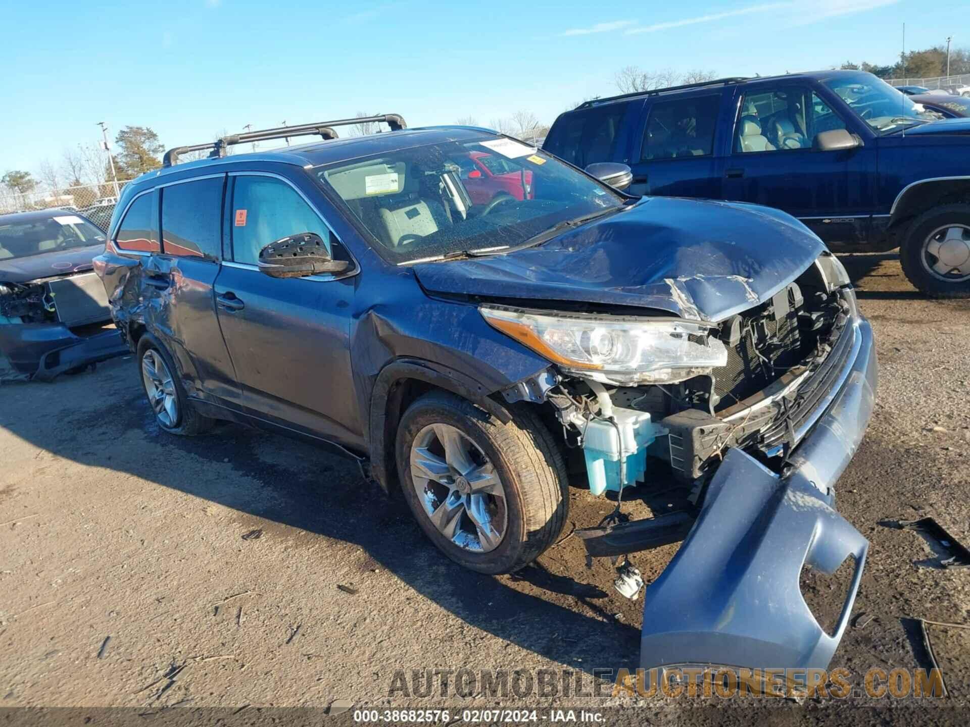 5TDDKRFH7FS214759 TOYOTA HIGHLANDER 2015