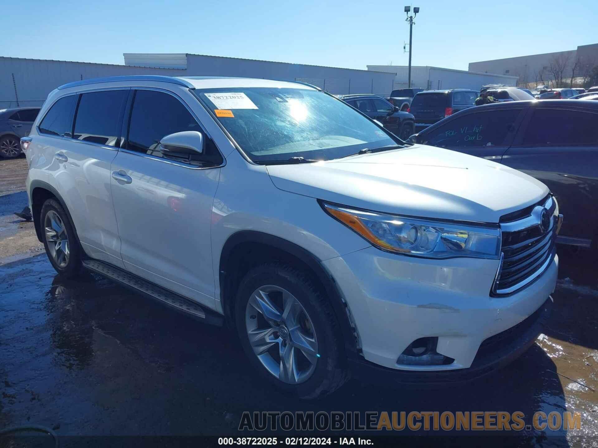 5TDDKRFH7FS223381 TOYOTA HIGHLANDER 2015