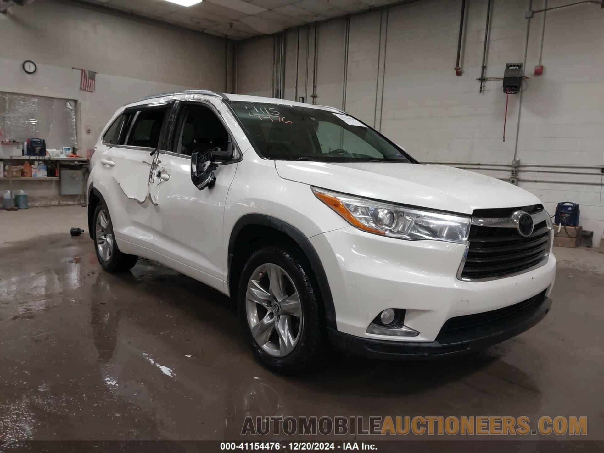 5TDDKRFH7GS233362 TOYOTA HIGHLANDER 2016