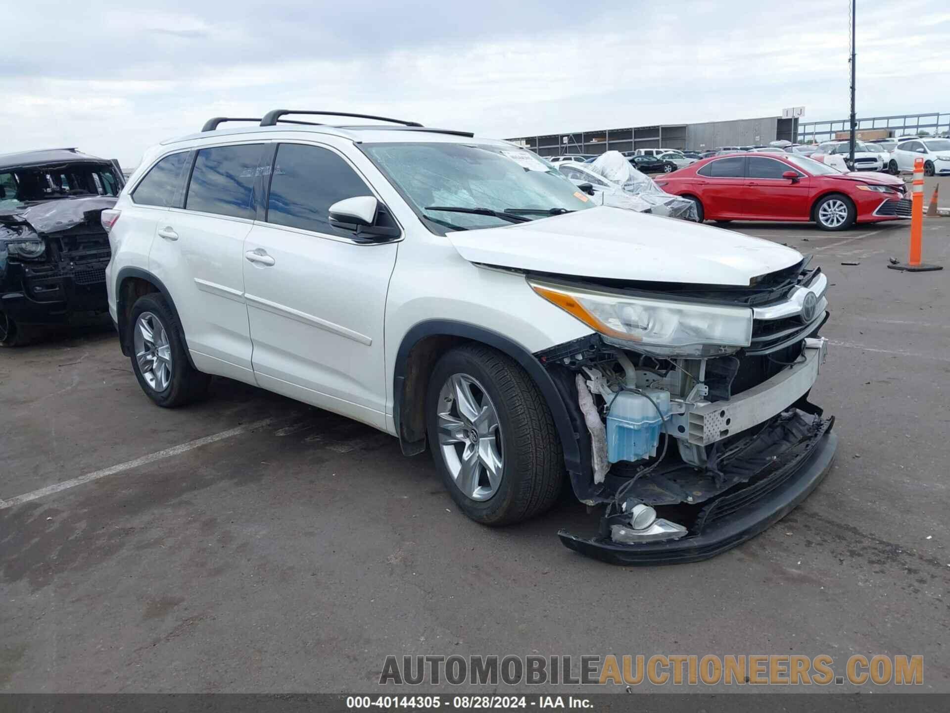 5TDDKRFH7GS246631 TOYOTA HIGHLANDER 2016