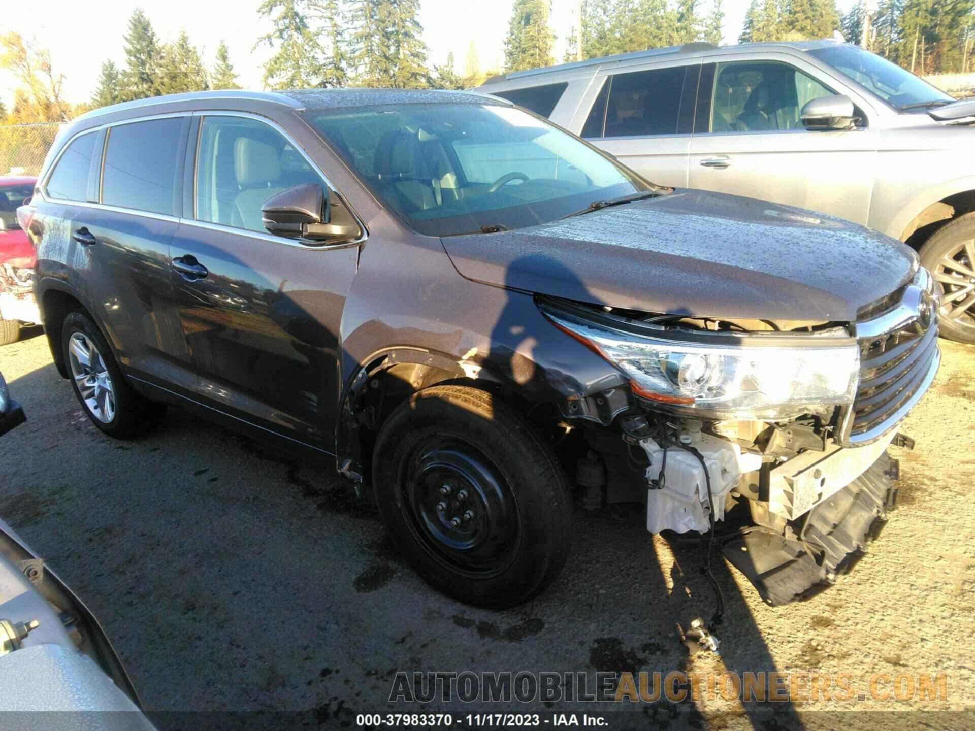 5TDDKRFH7GS256530 TOYOTA HIGHLANDER 2016