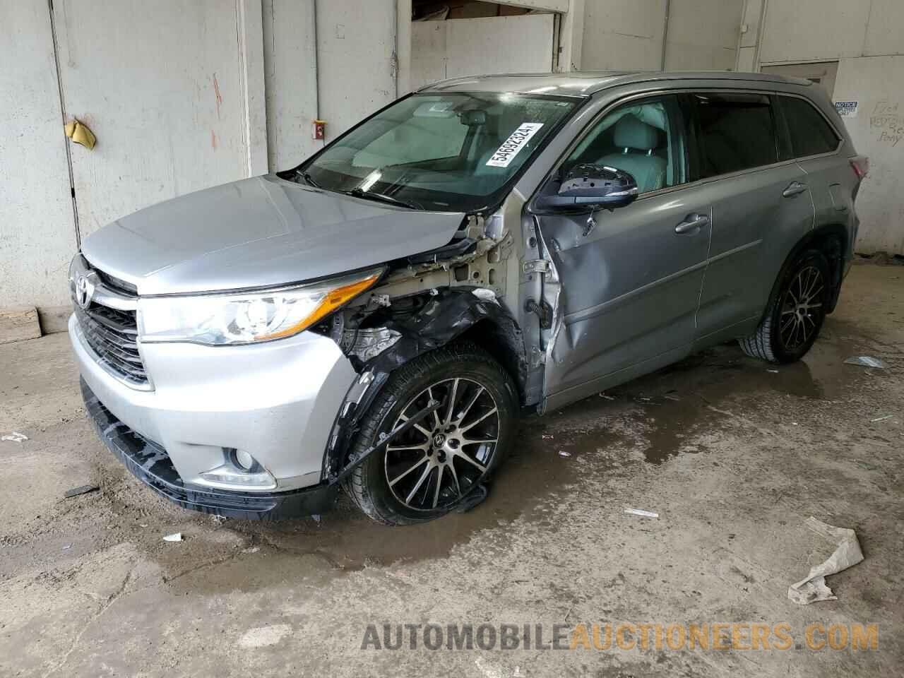 5TDDKRFH7GS263901 TOYOTA HIGHLANDER 2016