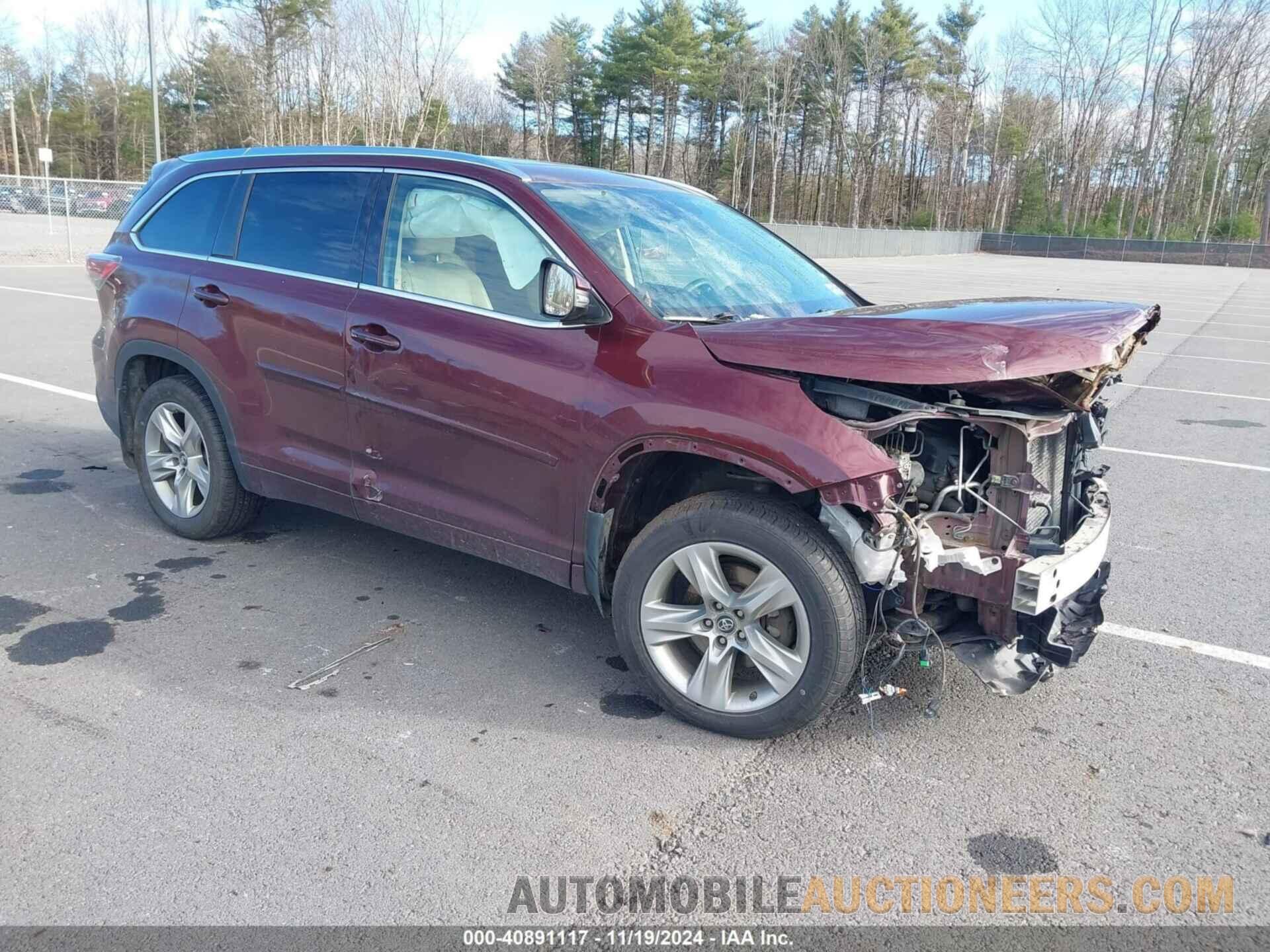 5TDDKRFH7GS285283 TOYOTA HIGHLANDER 2016