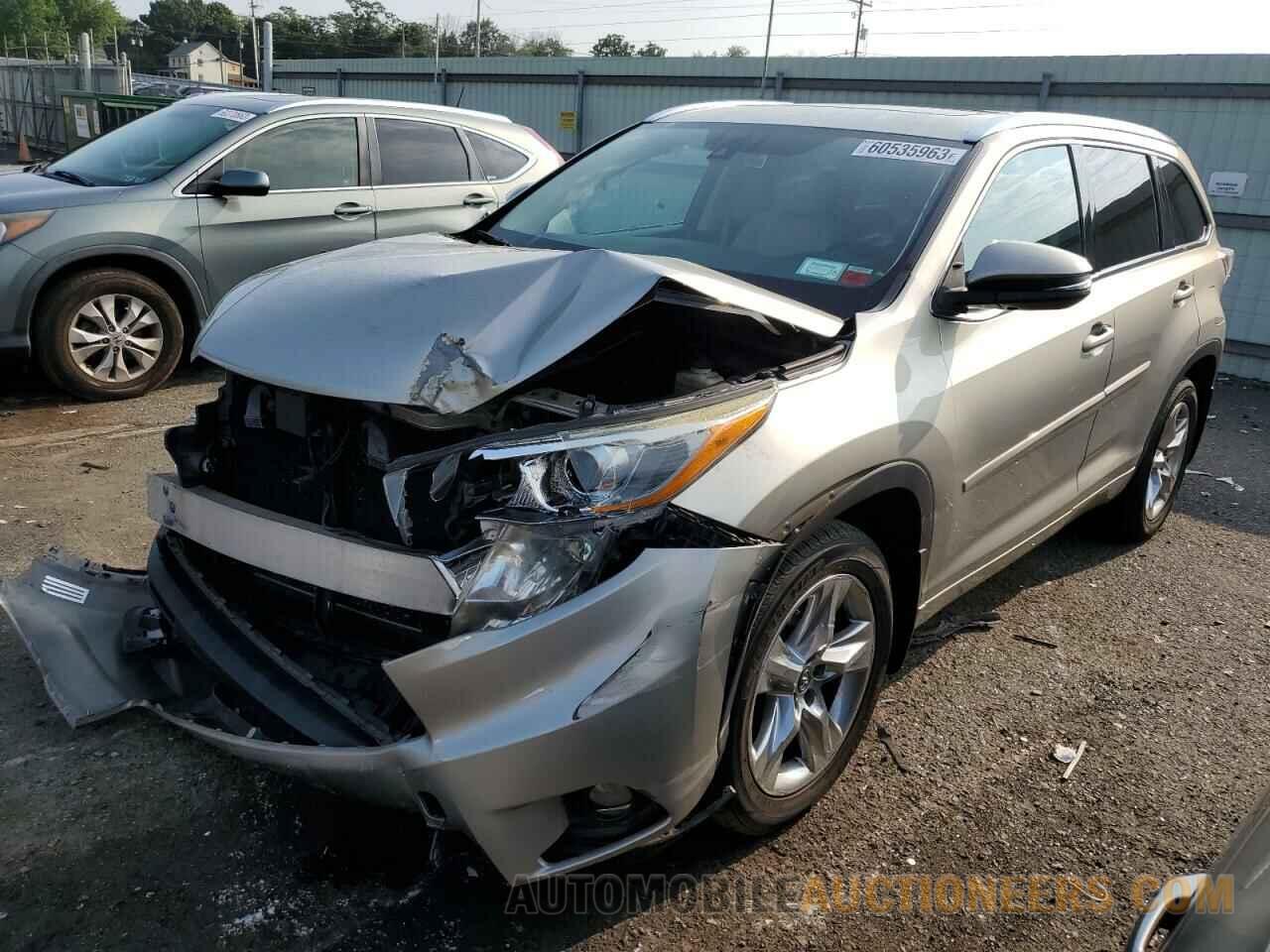 5TDDKRFH7GS287566 TOYOTA HIGHLANDER 2016